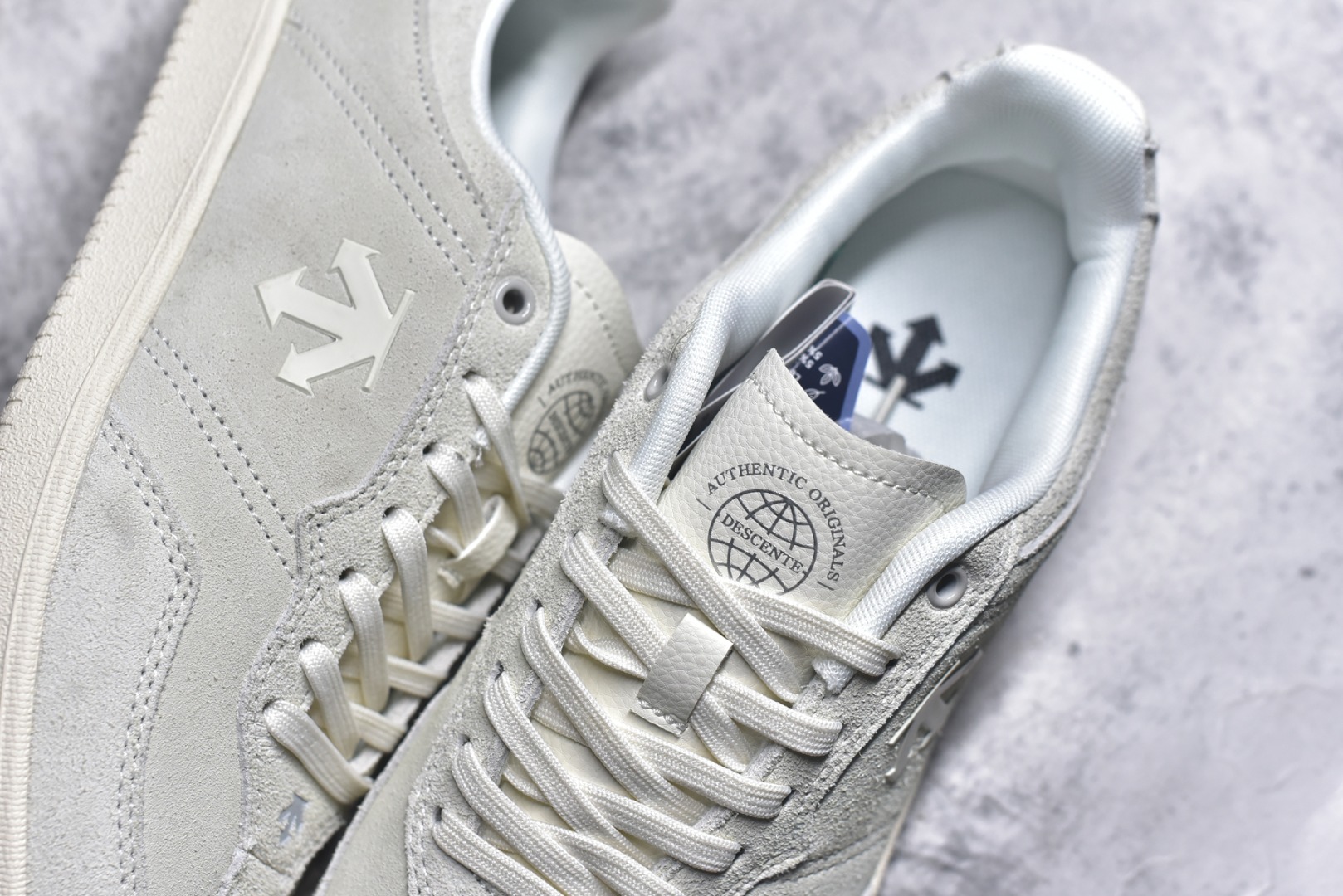 图片[9]-#迪桑特DESCENTE EDGE COURT RETRO 复古轻质 耐磨低帮 生活休闲鞋 货号：SP323LSN82 尺码：36 36.5 37.5 38 38.5 39 40 40.5 41 42 42.5 43 44 45-选品中心