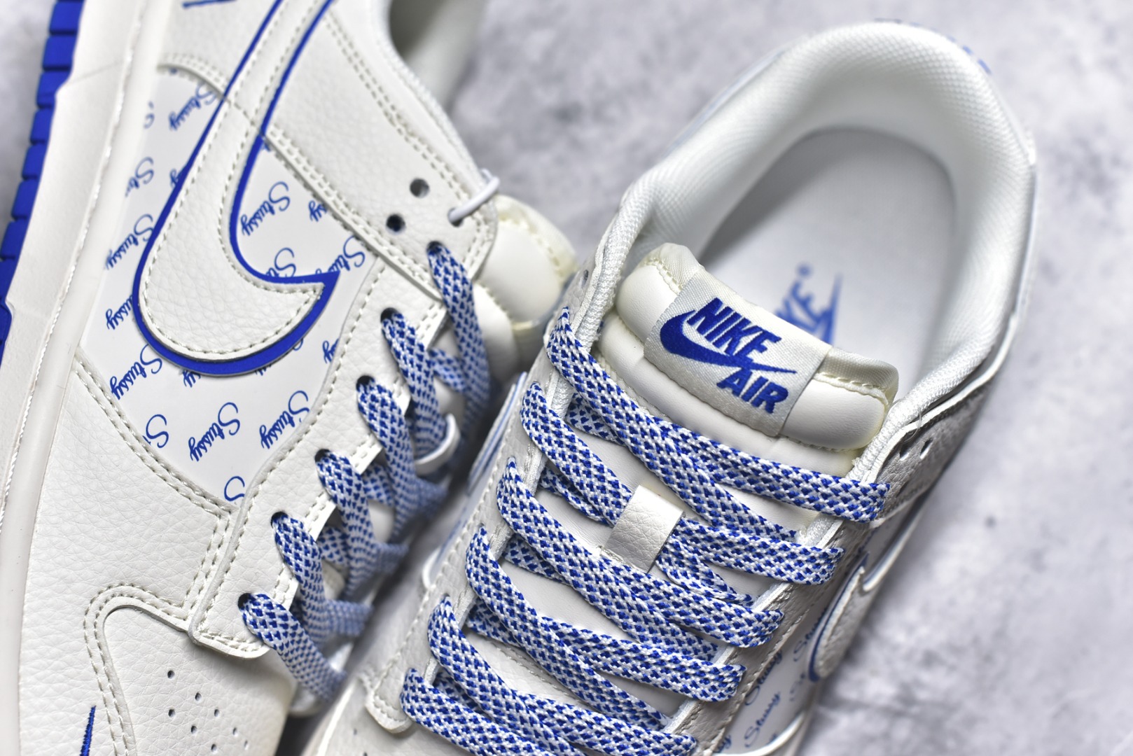 图片[9]-#海外爆款限量发售！Nike SB Dunk Low“ 斯图西联名——天空蓝满天星” 周年高端定制 低帮休闲板鞋 定制鞋盒 大厂纯原品质出货 超高清洁度 皮料切割干净无任何毛边 细节完美 货号：JP1628-022 尺码：36 36.5 37.5 38 38.5 39 40 40.5 41 42 42.5 43 44 44.5 45-选品中心