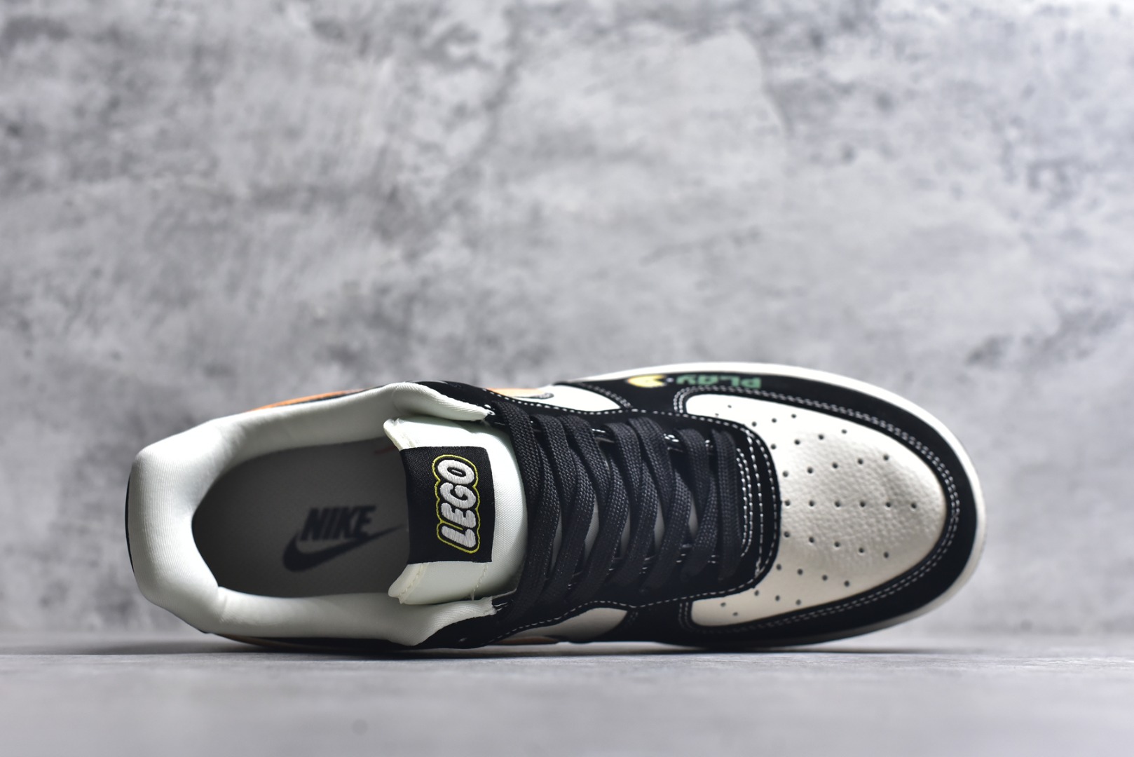 图片[4]-#海外限量发售！公司级NIke Air Force 1 \’07 Low “黑黄双勾”空军一号 低帮 运动鞋 休闲鞋 折边针车 工艺难度大 原楦头原纸板 原装鞋盒 定制五金配件 内置全掌气垫 原厂鞋底 货号：DD1982-311 尺码：36 36.5 37.5 38 38.5 39 40 40.5 41 42 42.5 43 44 44.5 45-选品中心