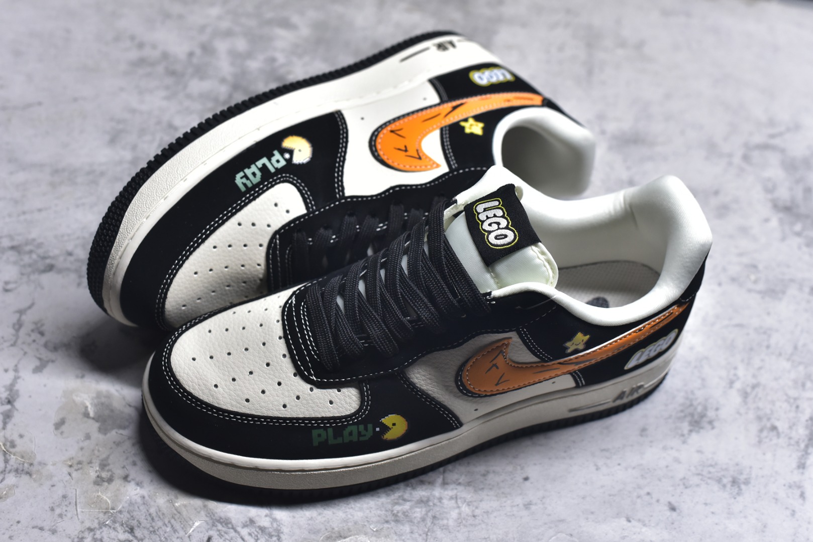 图片[7]-#海外限量发售！公司级NIke Air Force 1 \’07 Low “黑黄双勾”空军一号 低帮 运动鞋 休闲鞋 折边针车 工艺难度大 原楦头原纸板 原装鞋盒 定制五金配件 内置全掌气垫 原厂鞋底 货号：DD1982-311 尺码：36 36.5 37.5 38 38.5 39 40 40.5 41 42 42.5 43 44 44.5 45-选品中心