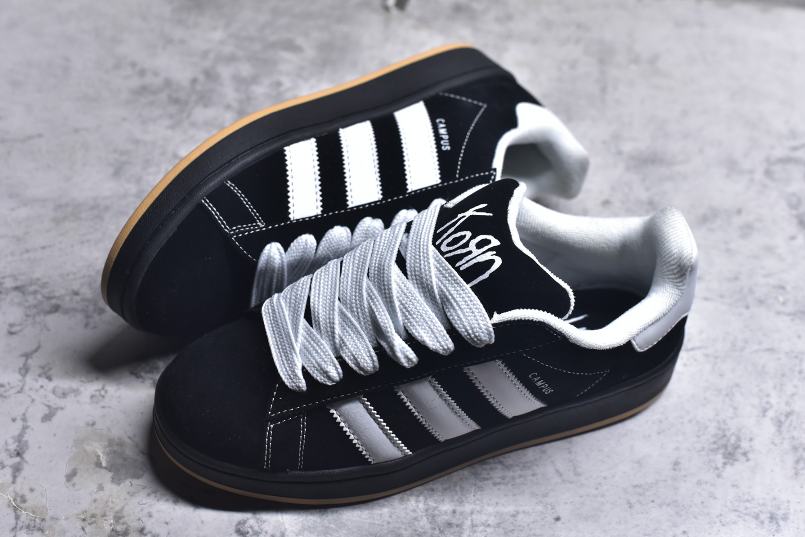 图片[7]-#Adidas 阿迪达斯 Campus 00S 三叶草校园休闲板鞋 QC标 经典白搭情侣板鞋 尺码：36 36.5 37.5 38 38.5 39 40 40.5 41 42 42.5 43 44 44.5 45-选品中心