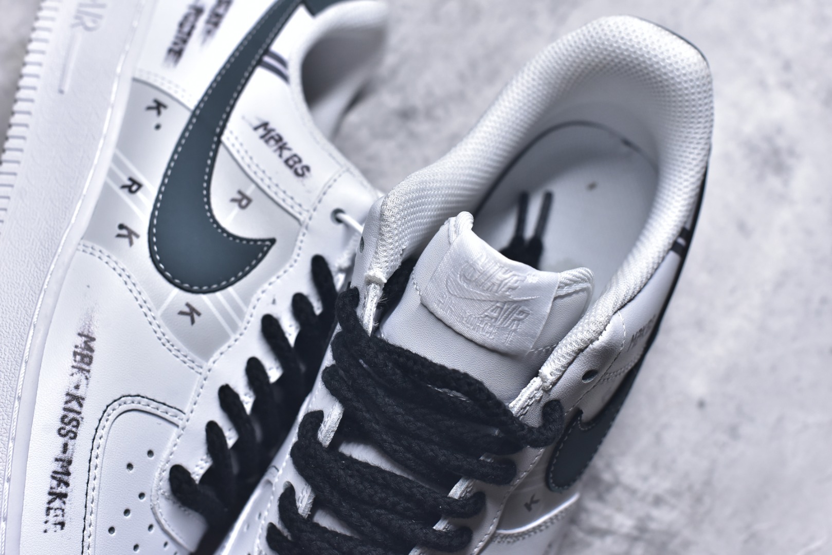 图片[9]-#Nike Air Force 1\’07 Low 简墨 空军一号低帮休闲板鞋 ZH0316-127 #定制皮料 定制鞋盒 原楦原纸板 纯正空军版型 内置全掌气垫 尺码：36 36.5 37.5 38 38.5 39 40 40.5 41 42 42.5 43 44 44.5 45-选品中心