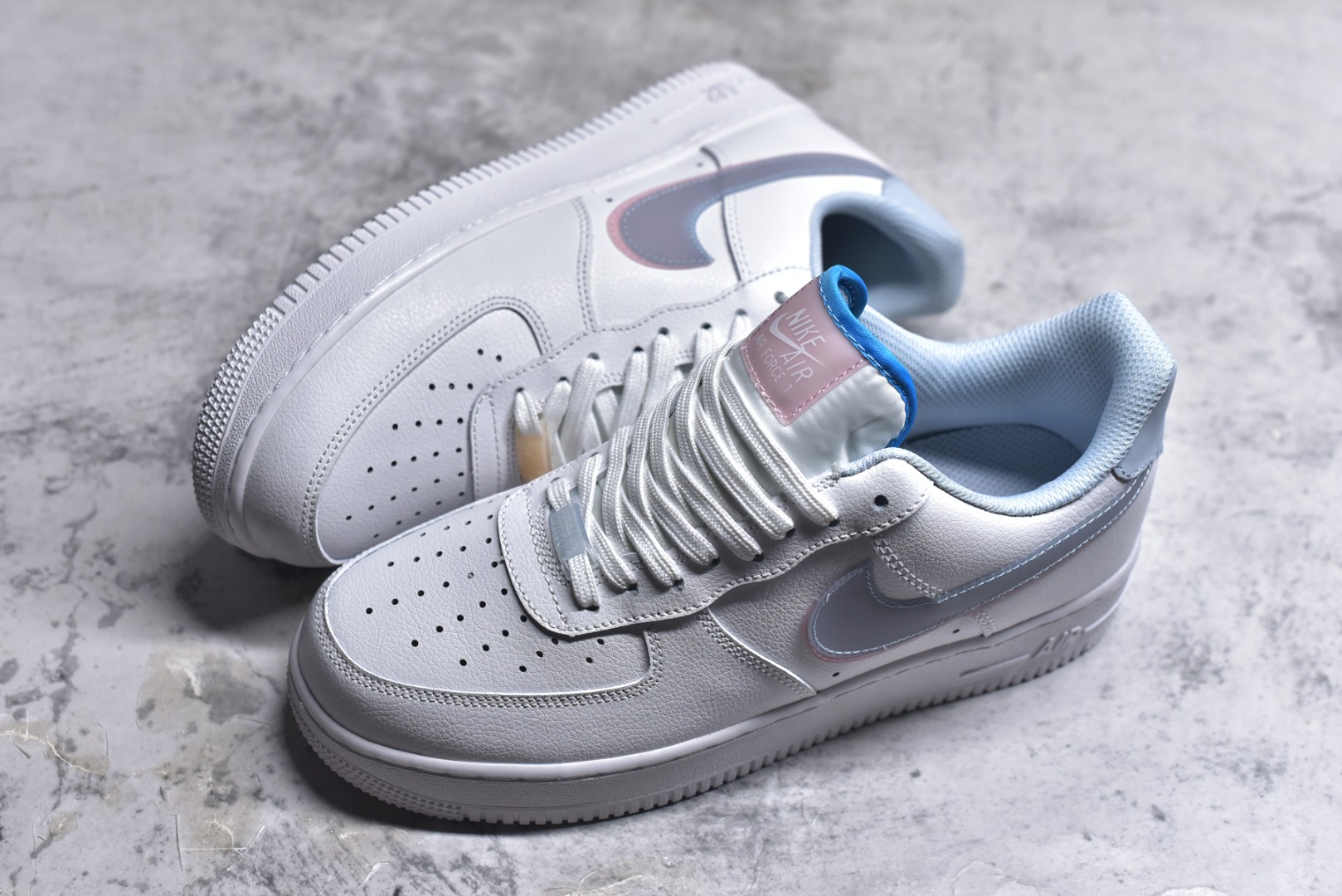 图片[7]-#Nike Air Force1 07 low #原楦头原纸板 打造纯正空军版型 #专注外贸渠道 全掌内置蜂窝气垫 #原盒配件 原厂中底钢印、拉帮完美 货号：CW1574 100 尺码：36-45-选品中心