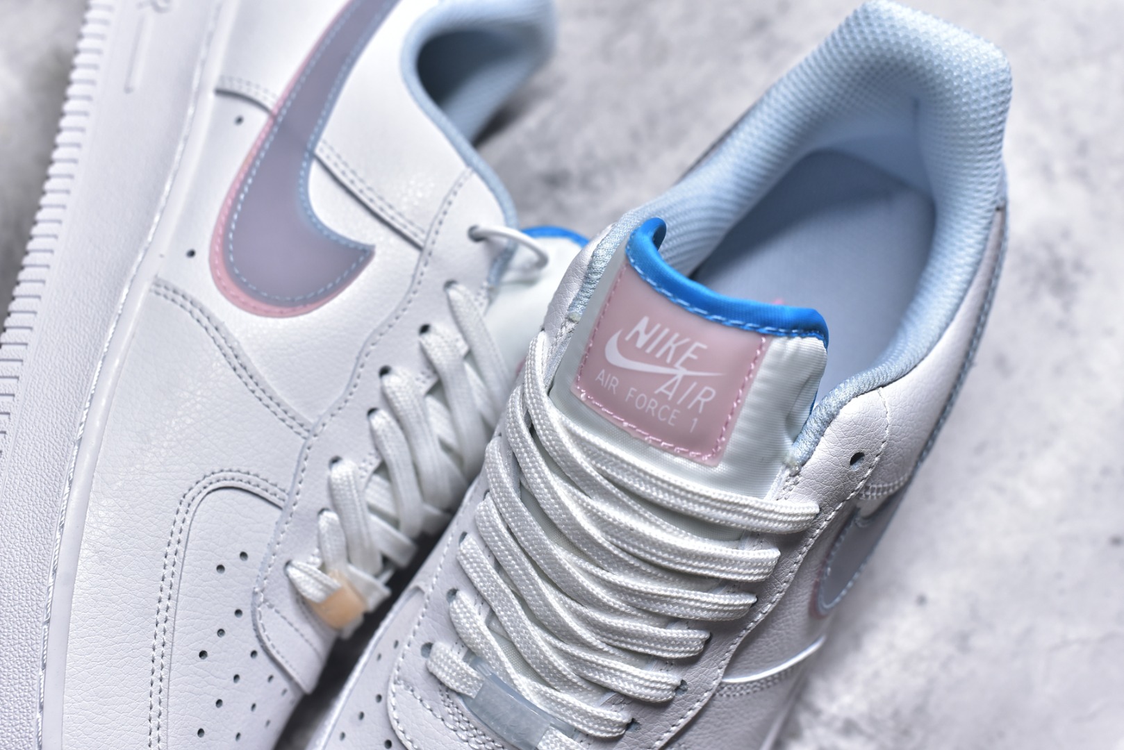 图片[9]-#Nike Air Force1 07 low #原楦头原纸板 打造纯正空军版型 #专注外贸渠道 全掌内置蜂窝气垫 #原盒配件 原厂中底钢印、拉帮完美 货号：CW1574 100 尺码：36-45-选品中心