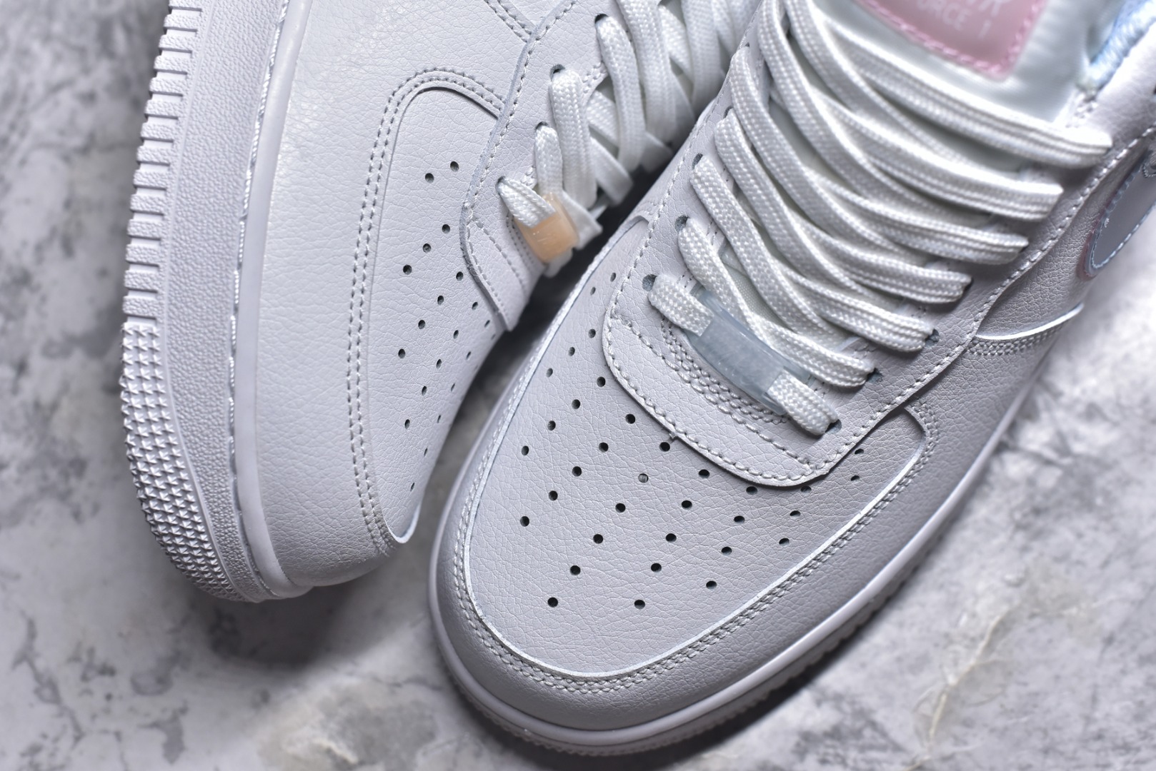 图片[8]-#Nike Air Force1 07 low #原楦头原纸板 打造纯正空军版型 #专注外贸渠道 全掌内置蜂窝气垫 #原盒配件 原厂中底钢印、拉帮完美 货号：CW1574 100 尺码：36-45-选品中心