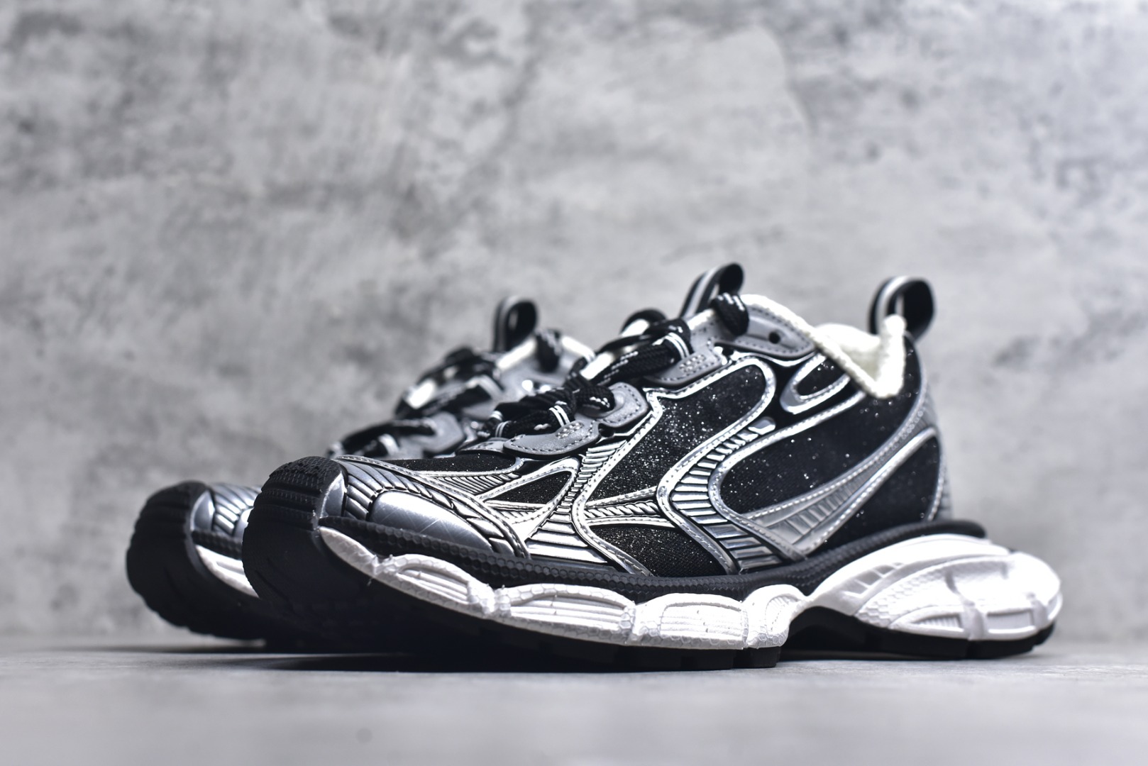 图片[2]-#满天星Balenciaga2011巴黎世家 3XL 黑银满天星 货号：734731 W3XL 1080 尺码：35 36 37 38 39 40 41 42 43 44 45 46-选品中心