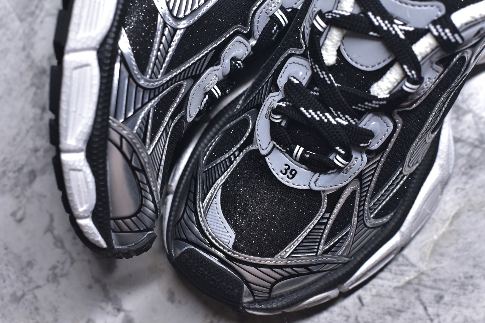 图片[8]-#满天星Balenciaga2011巴黎世家 3XL 黑银满天星 货号：734731 W3XL 1080 尺码：35 36 37 38 39 40 41 42 43 44 45 46-选品中心