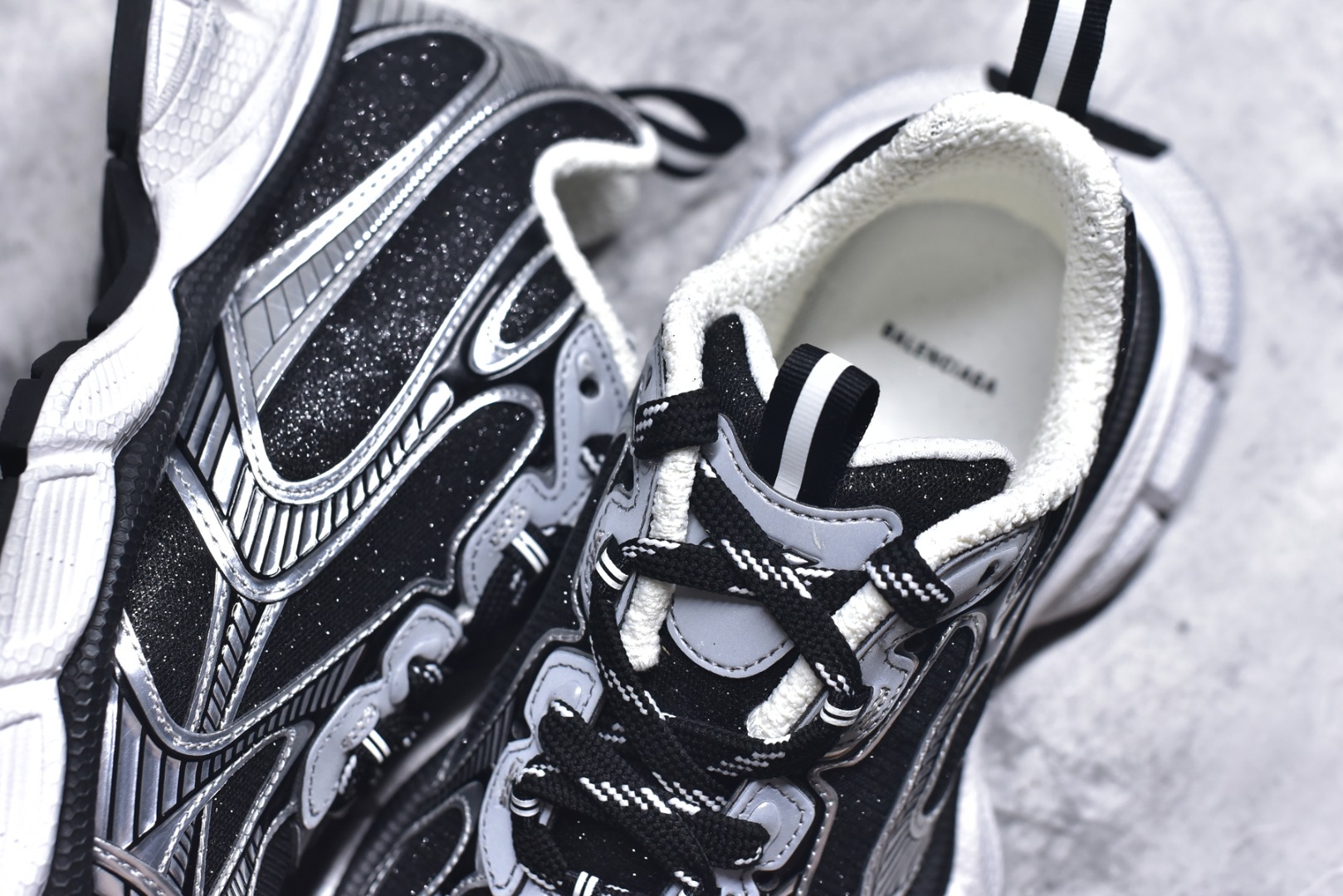 图片[9]-#满天星Balenciaga2011巴黎世家 3XL 黑银满天星 货号：734731 W3XL 1080 尺码：35 36 37 38 39 40 41 42 43 44 45 46-选品中心