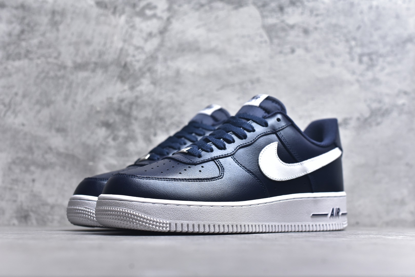 图片[2]-#Nike Air Force 1 Low 权志龙海军蓝 空军一号低帮运动休闲板鞋 原楦头原纸板 打造纯正空军版型#专注外贸渠道 全掌内置蜂窝气垫 #原盒配件 原厂中底钢印、拉帮完美 货号：CJ0952-400 尺码：36 36.5 37.5 38 38.5 39 40 40.5 41 42 42.5 43 44 44.5 45-选品中心