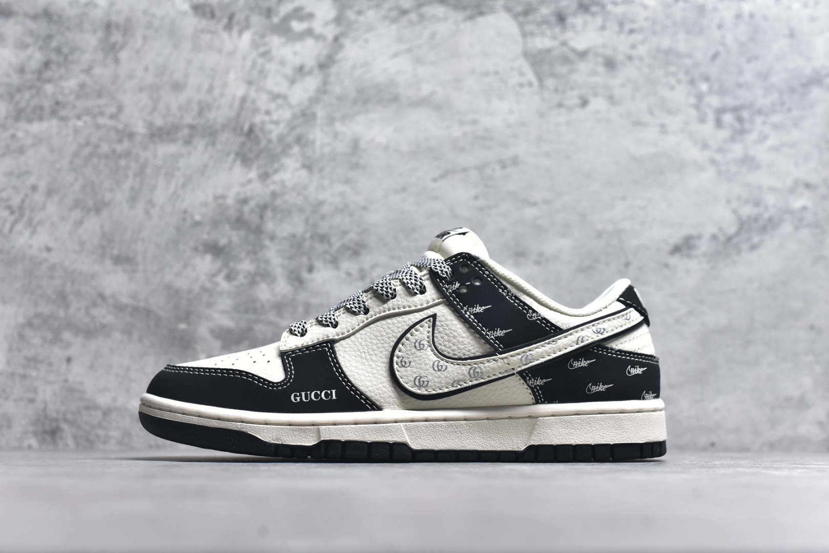 #Nike SB Dunk Low 古驰联名 黑白熊猫 周年高端定制 低帮休闲板鞋 JP1628-021 #定制鞋盒 大厂纯原品质出货 超高清洁度 皮料切割干净无任何毛边 细节完美 尺码：36 36.5 37.5 38 38.5 39 40 40.5 41 42 42.5 43 44 44.5 45 9.E5-选品中心