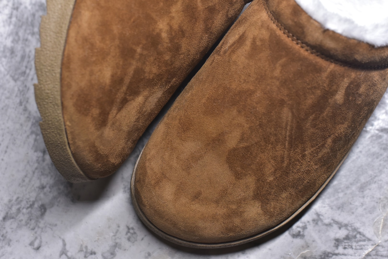 图片[8]-#Alo Recovery Slipper 秋冬季居家户外懒人加绒一脚蹬 栗色 #大厂采购原材料多处细节一步到位 搭配防滑耐磨鞋底 居家户外随意搭配 尺码：36 37 38 39 40 41 42 43 44 45-选品中心