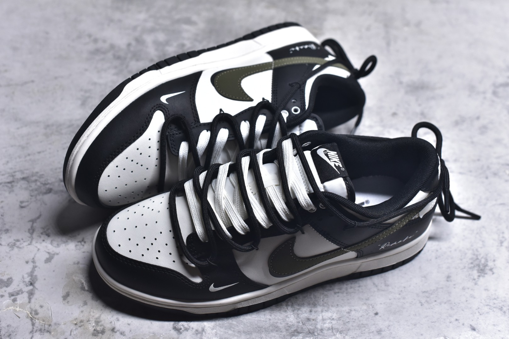 图片[7]-#Nike SB Dunk Low 绑带 周年高端定制 低帮休闲板鞋 BG0512-083 #定制鞋盒 超高清洁度 皮料切割干净无任何毛边 细节完美 尺码：40 40.5 41 42 42.5 43 44 44.5 45 46 9.E5-选品中心