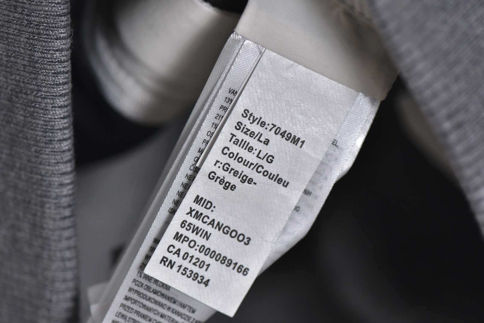 图片[5]-#CANADA GOOSE加拿大鹅白标立领抓绒夹克男款系列❗ 现货供应 全年售后❗ 温馨提示❗（只做高端产品） DF巅峰 踏上巅峰❗ 货号：7049M1-99 颜色：灰色 尺码：S. M. L. XL. XXL-选品中心