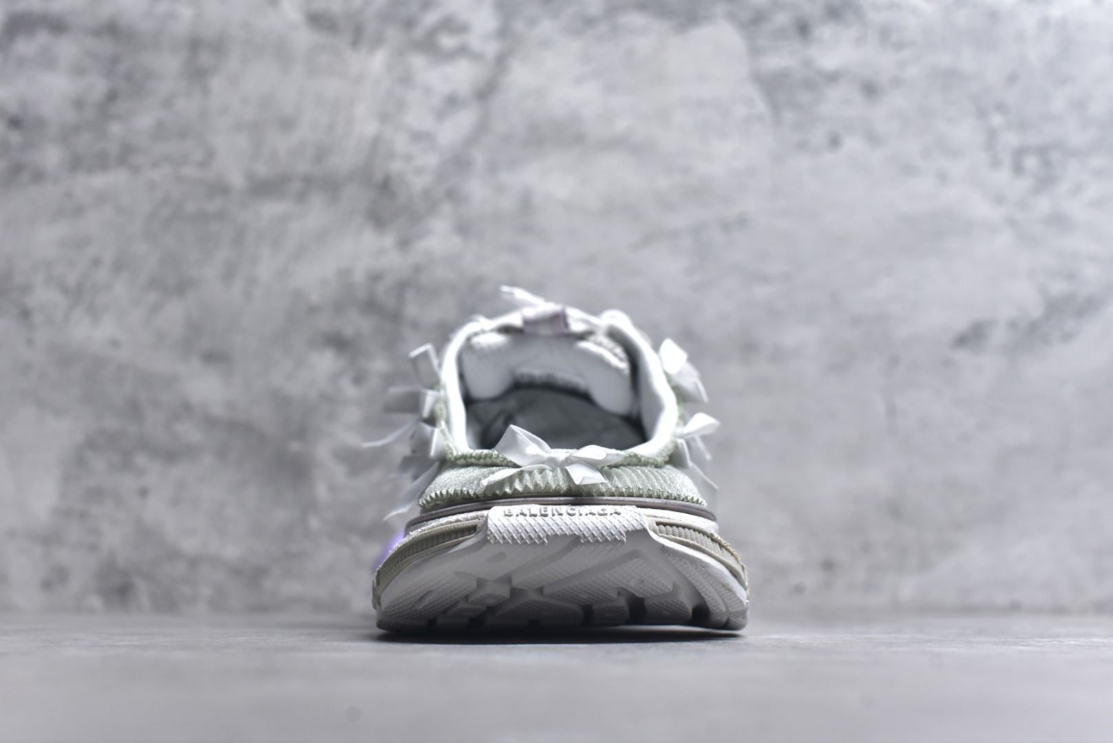 图片[5]-#Balenciaga巴黎世家 3XL Lace 蕾丝蝴蝶结做旧 白色 货号：825468WXLMC9050 尺码：35 36 37 38 39 40-选品中心