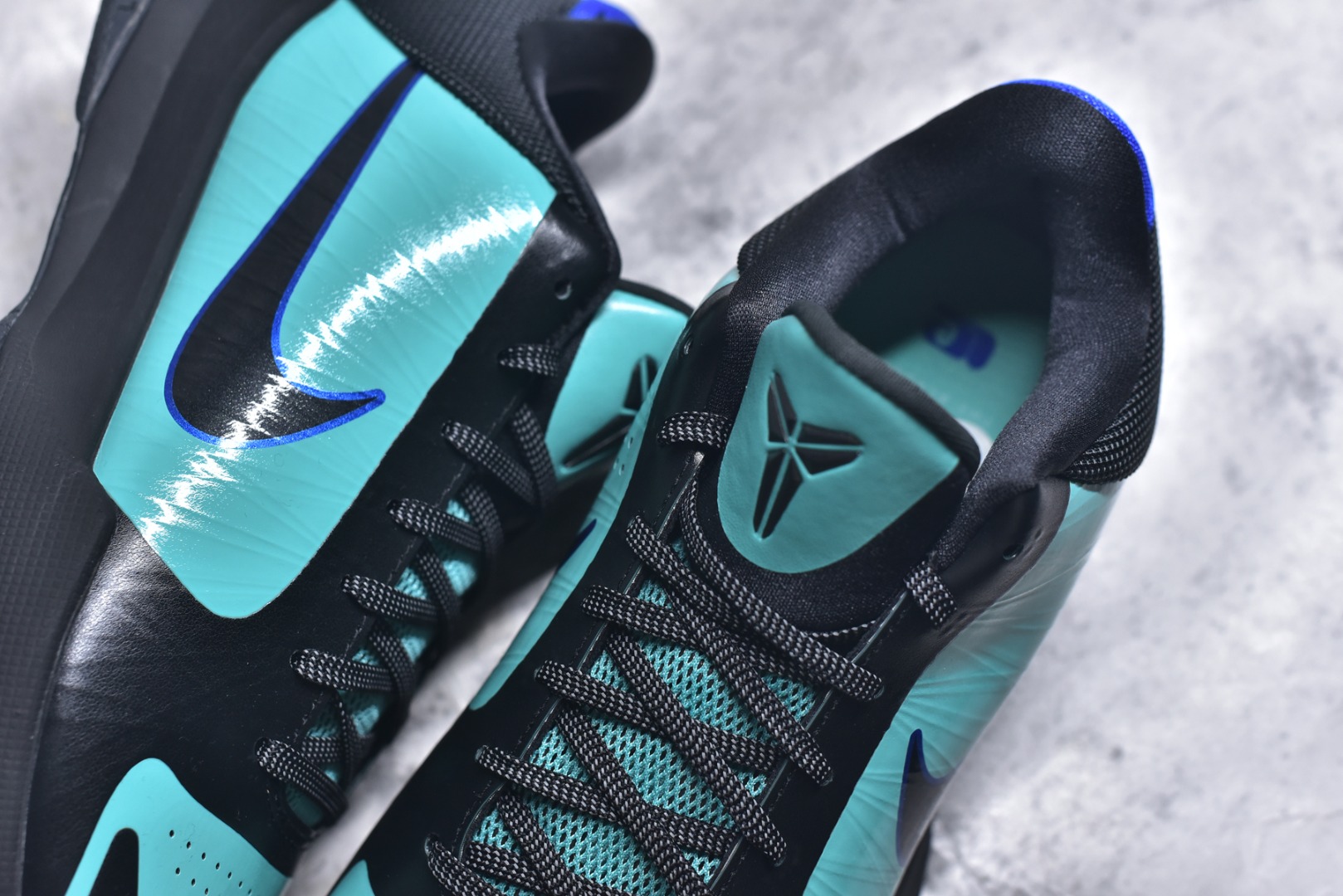 图片[9]-#NK Zoom Kobe ZK5 科比5代 黑绿 IH0274-300 Zoom Turbo气垫➕后掌EVA缓震 实战配置直接拉满 原楦纸板开发 鞋身流线型、后跟塑形 区分土肥圆 原档数据3D打印 鞋面细节匹配原版 全身鞋材卡料色独家定制 唯一正确喷漆SWOOSH NK专利Flyknit飞线科技，给予鞋身足够抗扭矩力 真实底模最大48.5 实战利器 专供海外市场 尺码：40 40.5 41 42 42.5 43 44 44.5 45 46 47.5 48.5 （脚宽、脚胖 建议买大半码）-选品中心