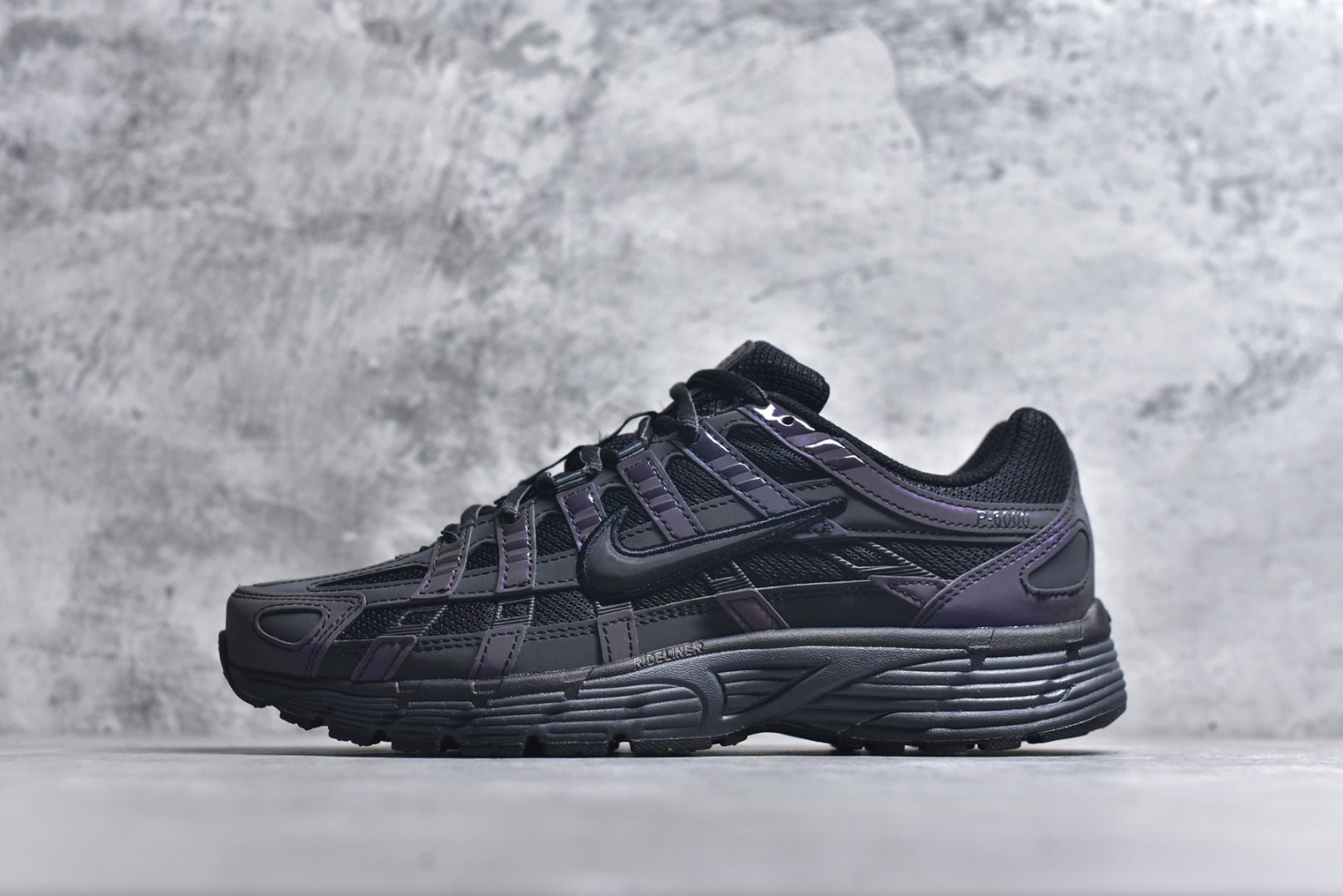 #NK P-6000 复古老爹休闲运动鞋 黑炫彩 全新公司级品质 组合大底 中底拉帮等细节区别市售通货品质 市面唯一正确三明治网面 货号：IM6332-001 尺码：36 36.5 37.5 38 38.5 39 40 40.5 41 42 42.5 43 44 44.5 45-选品中心