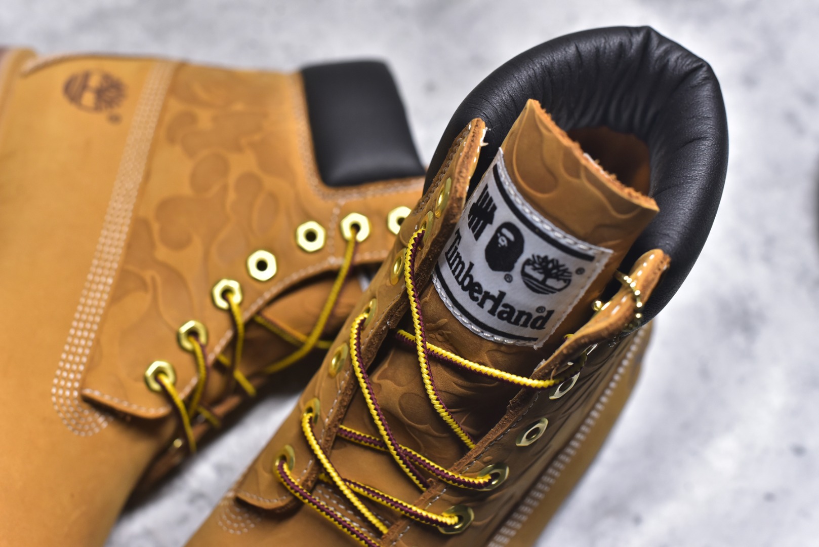 图片[9]-#X1 中山纯原顶级版本 市面独家款式配色 Timberland 添柏岚/天伯伦 猿人头三方联名 中山宝元工厂原档数据开发 国外海淘全球购香港直邮代购专供渠道 原单进口防水磨砂牛皮 全能防水 原版注塑大底 进口五金拉链 配带全套包装配件 尺码：35 36 37 38 39 39.5 40 41 42 43 44 45 男鞋偏大一码-选品中心