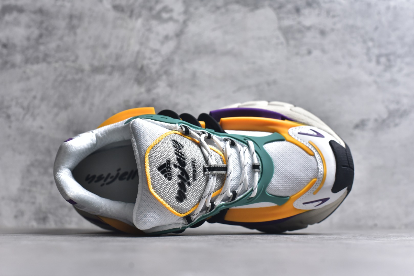 图片[4]-#Pharrell Williams x adidas Adistar Jellyfish 水母鞋 时尚舒适 耐磨透气 低帮 老爹鞋 白绿黑 JP9270 男女鞋 36 36.5 37 38 38.5 39 40 40.5 41 42 42.5 43 44 44.5 45 46 47-选品中心