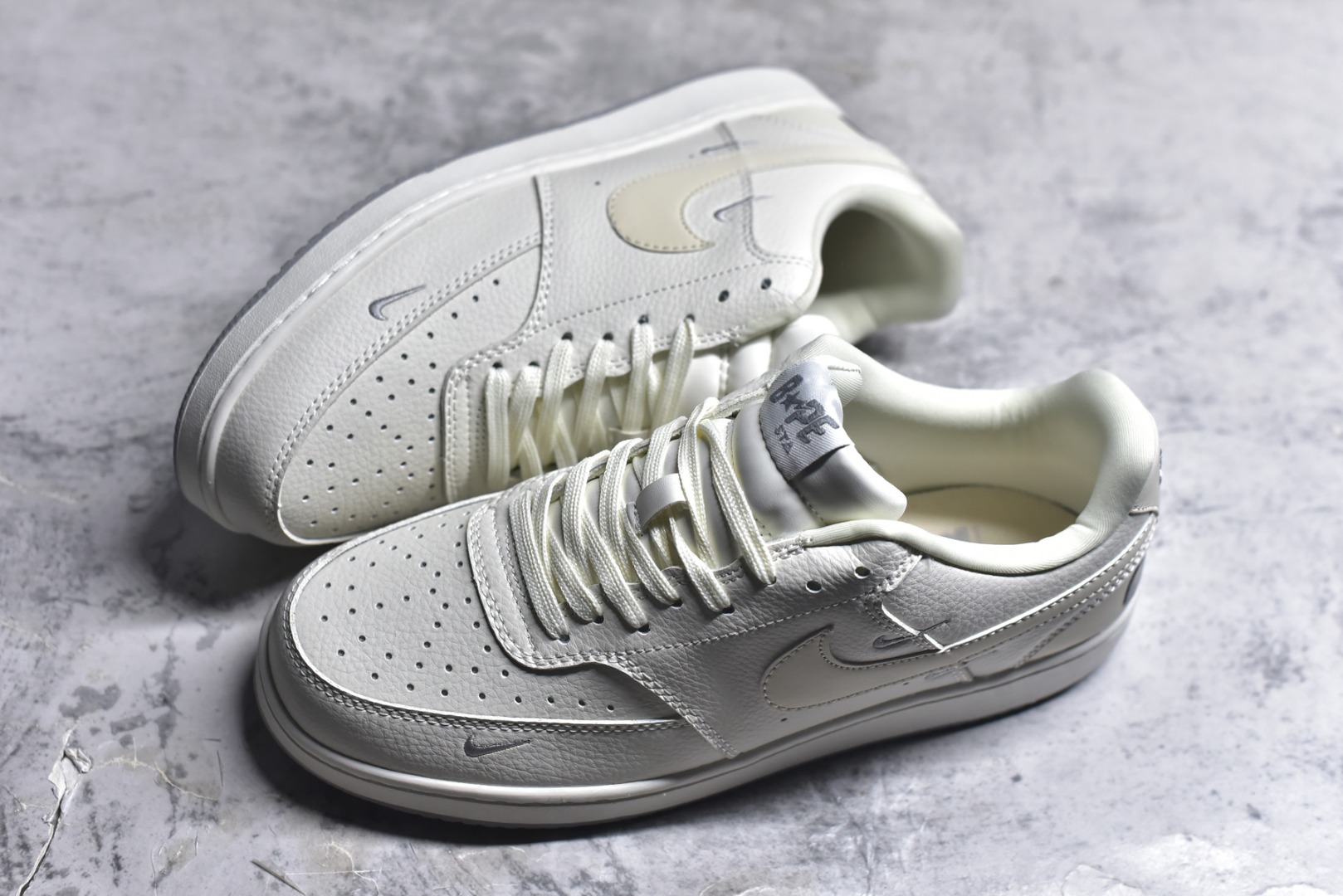 图片[7]-#NIKE EBERNON Low prm 猿人头配色 小空军低帮百搭透气休闲运动板鞋 独家头层版本 原数据独家私模大底 纯正版型 清洁度完美 货号 FD5188-333 尺码：36 36.5 37.5 38 38.5 39 40 40.5 41 42 42.5 43 44 44.5 45-选品中心