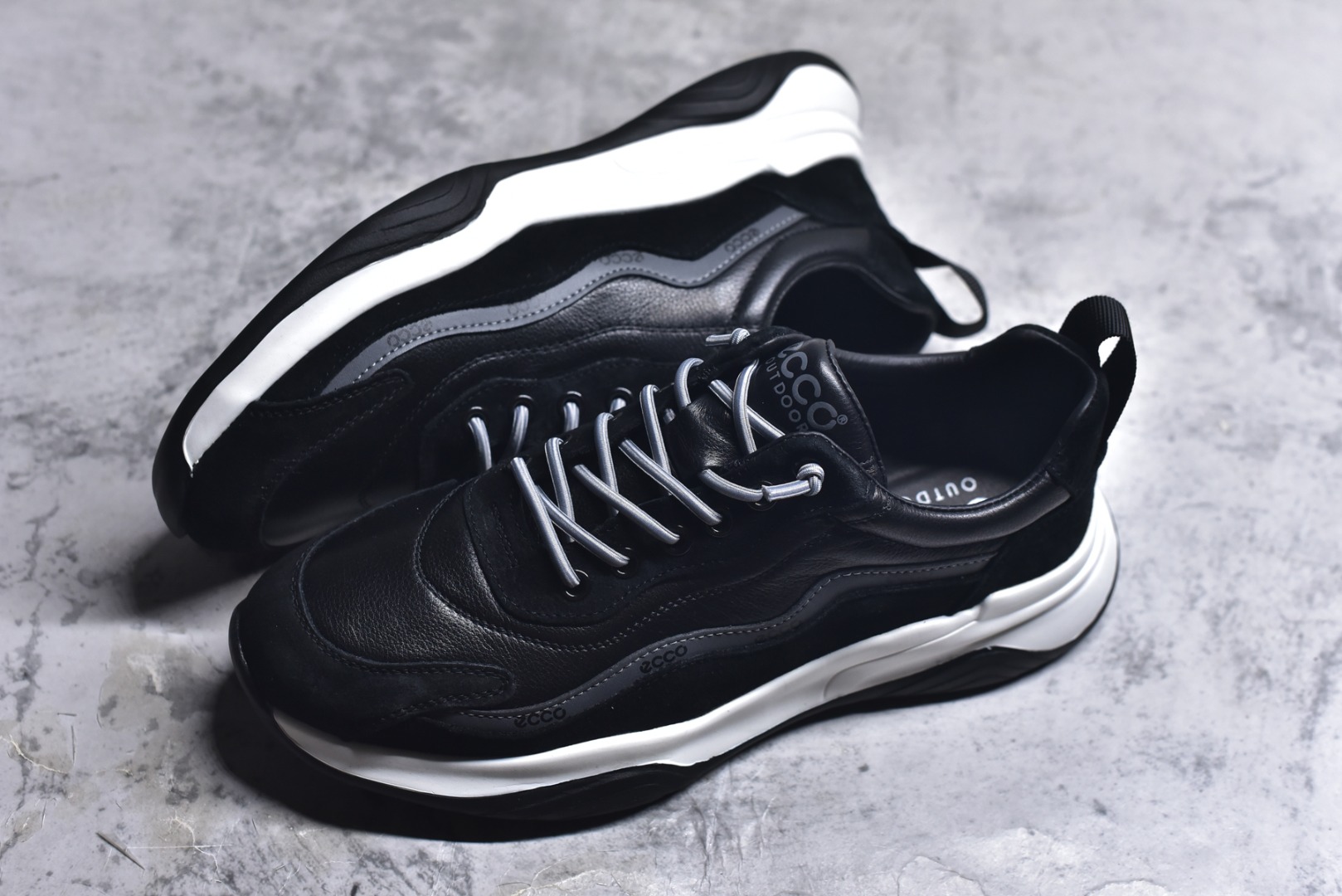 图片[7]-#Ecco 爱步秋冬款 柔酷8号系列运动休闲鞋 #经典和现代工艺品质融合 精选小牛皮面料 百搭休闲老爹鞋 舒适性相当不错 版型楦型非常到位上脚 专柜热销款 独有鞋型设计 特有LOGO车边 特别有型 北欧风格 舒适 休闲保暖 超弹性 耐磨 减震 按摩大底(PU+TPU 组合）经典潮流 随意搭配！ 货号：996637 尺码：38 39 40 41 42 43 44 皮鞋码-选品中心