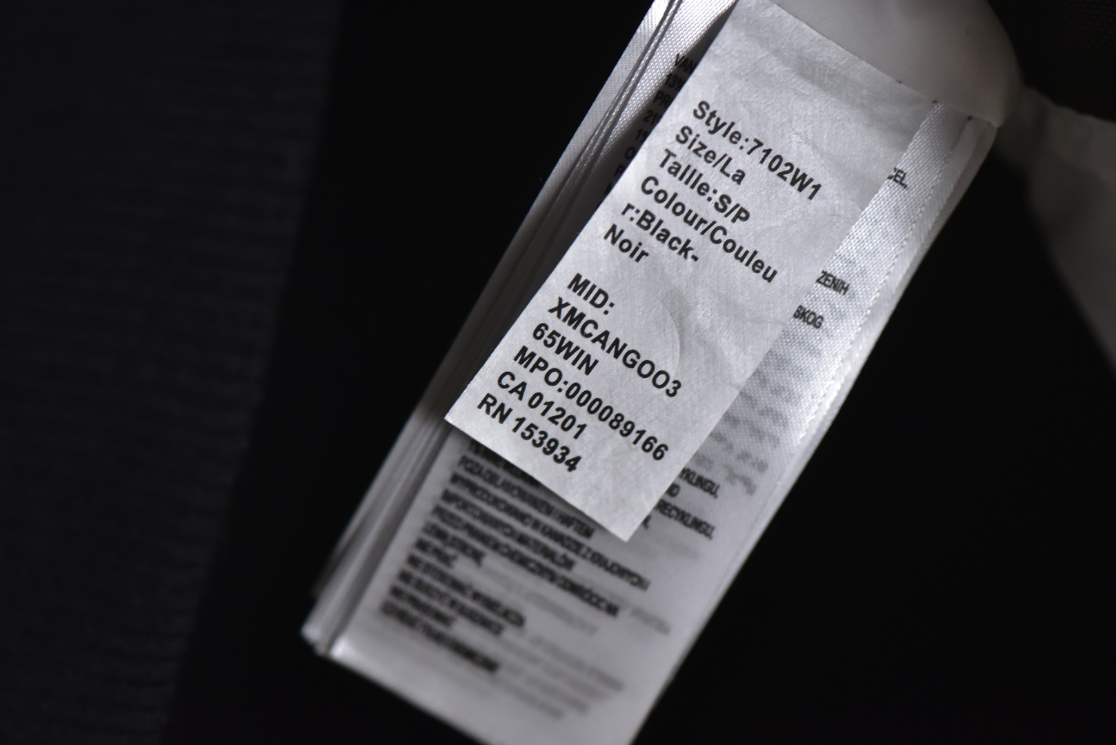 图片[5]-#CANADA GOOSE加拿大鹅Chilliwack-SS22白标01女款系列❗ 现货供应 全年售后❗ 温馨提示❗（只做高端产品） DF巅峰 踏上巅峰❗ 货号：7102W1-99 颜色：黑色 尺码：S. M. L. XL. XXL-选品中心