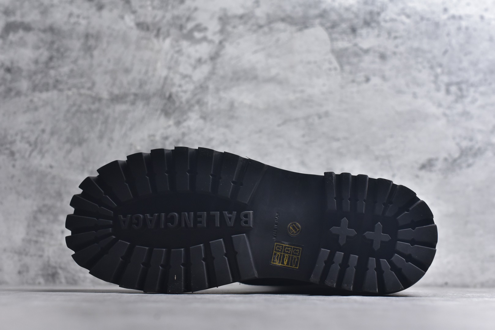 图片[6]-#巴黎世家/Balenciaga Combat Strike Boot L20系列增高靴，破损黑色 694042 W2H11 3300，53050t 尺码：39 40 41 42 43 44 45（偏大一码）-选品中心