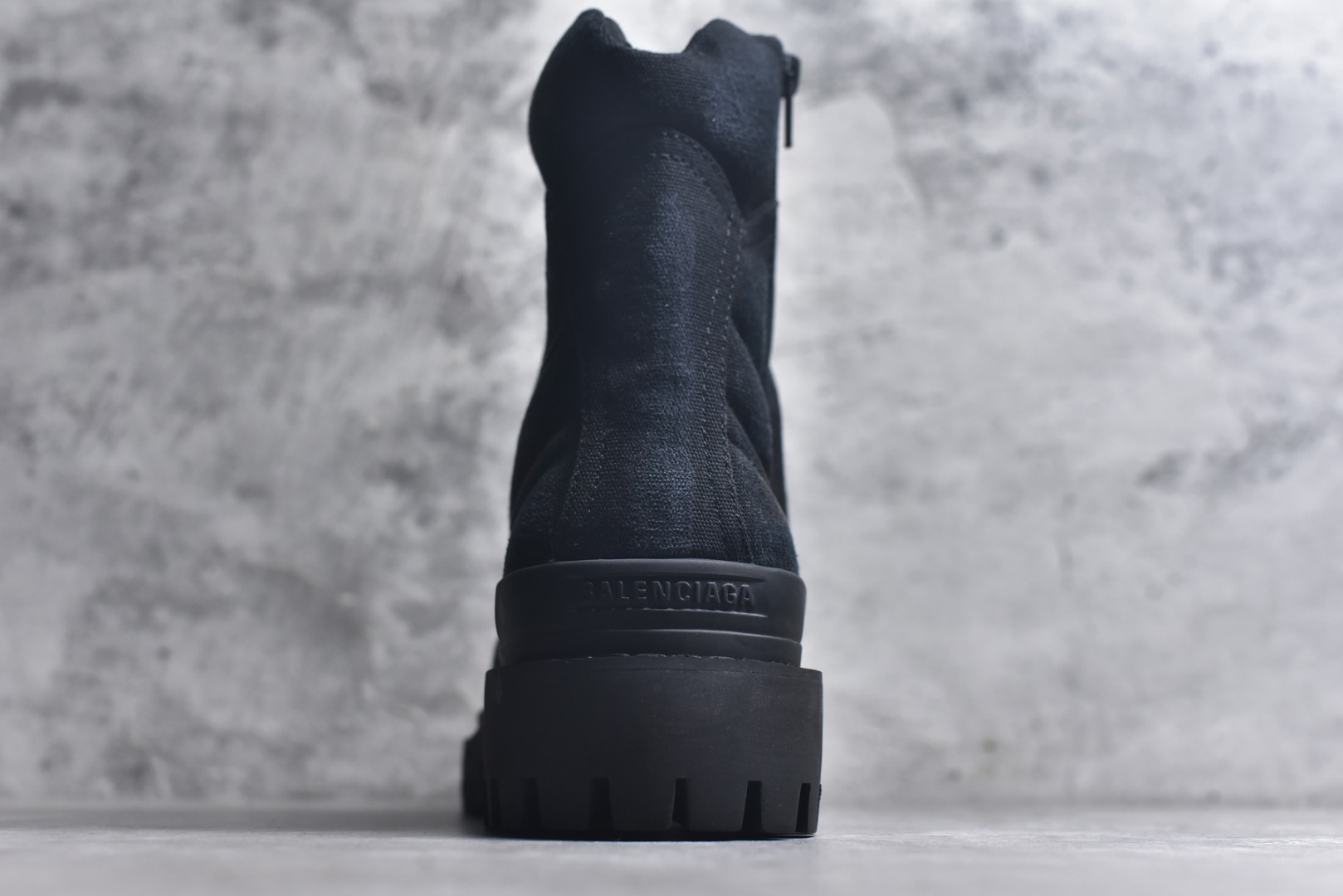 图片[5]-#巴黎世家/Balenciaga Combat Strike Boot L20系列增高靴，破损黑色 694042 W2H11 3300，53050t 尺码：39 40 41 42 43 44 45（偏大一码）-选品中心