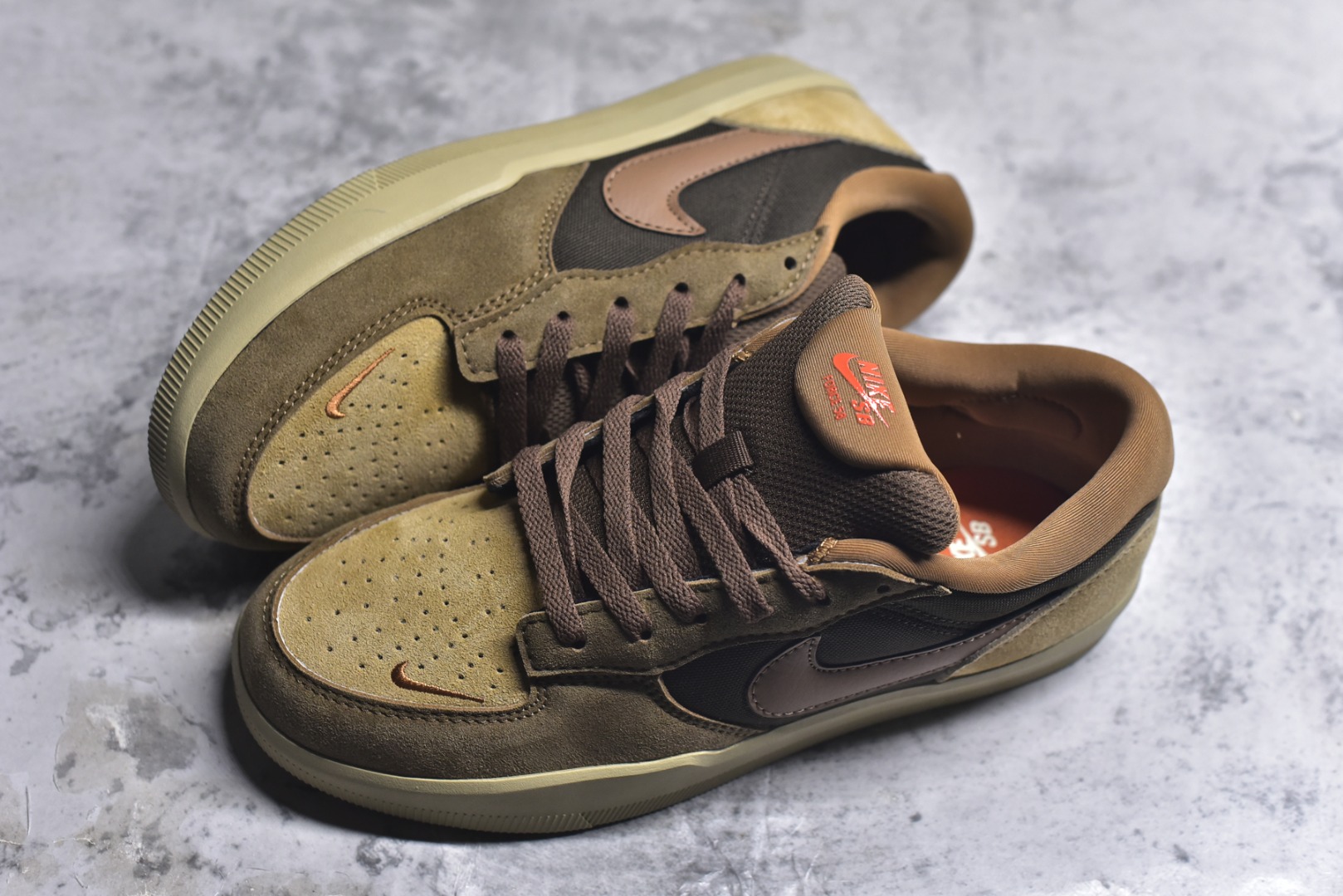 图片[7]-#NK SB Force 58 空军58系列低帮休闲运动滑板板鞋 DV5477-201 鞋面由帆布和麂皮拼接 层次感丰富 搭配硫化外底 耐磨耐穿 鞋舌及中底后跟处饰有SB Logo 表明鞋款身份 采用包边设计 经久耐穿 硫化结构则有效提升灵活性 穿上这款全新推出的创意力作 助你耀动街头 尺码：36 36.5 37.5 38 38.5 39 40 40.5 41 42 42.5 43 44 45-选品中心