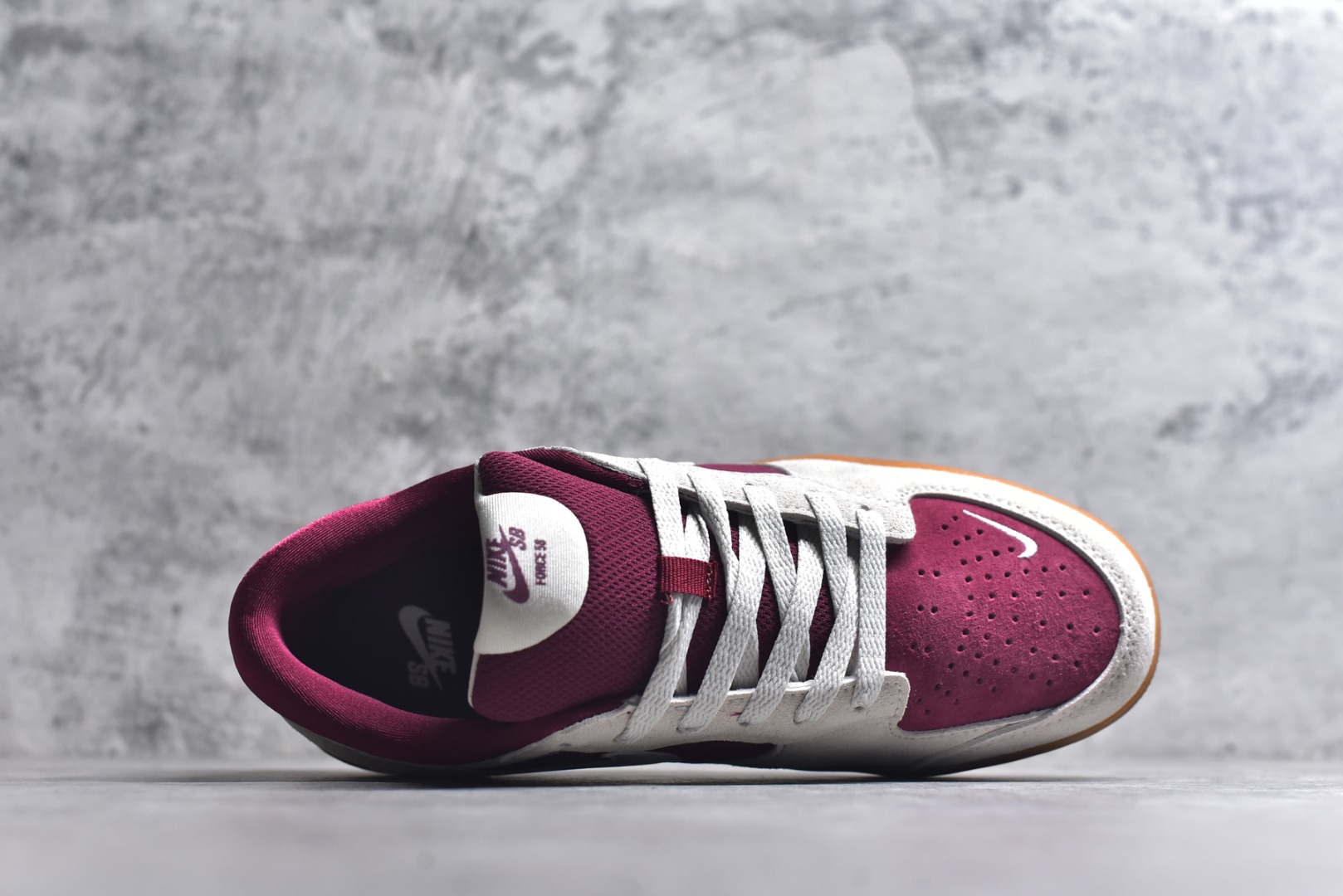 图片[4]-#NK SB Force 58 空军58系列低帮休闲运动滑板板鞋 DV5477-601 鞋面由帆布和麂皮拼接 层次感丰富 搭配硫化外底 耐磨耐穿 鞋舌及中底后跟处饰有SB Logo 表明鞋款身份 采用包边设计 经久耐穿 硫化结构则有效提升灵活性 穿上这款全新推出的创意力作 助你耀动街头 尺码：36 36.5 37.5 38 38.5 39 40 40.5 41 42 42.5 43 44 45-选品中心