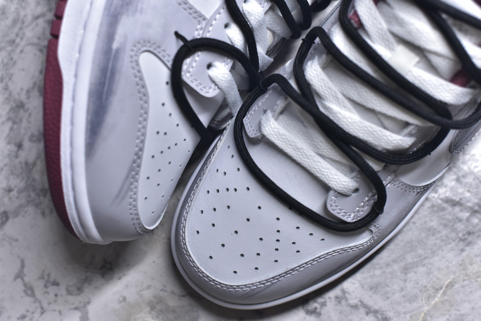 图片[8]-#Nike SB Dunk Low 绑带 周年高端定制 低帮休闲板鞋 DV0833-112 城市废墟 #定制鞋盒 大厂纯原品质出货 超高清洁度 皮料切割干净无任何毛边 细节完美 尺码：40 40.5 41 42 42.5 43 44 44.5 45 46-选品中心