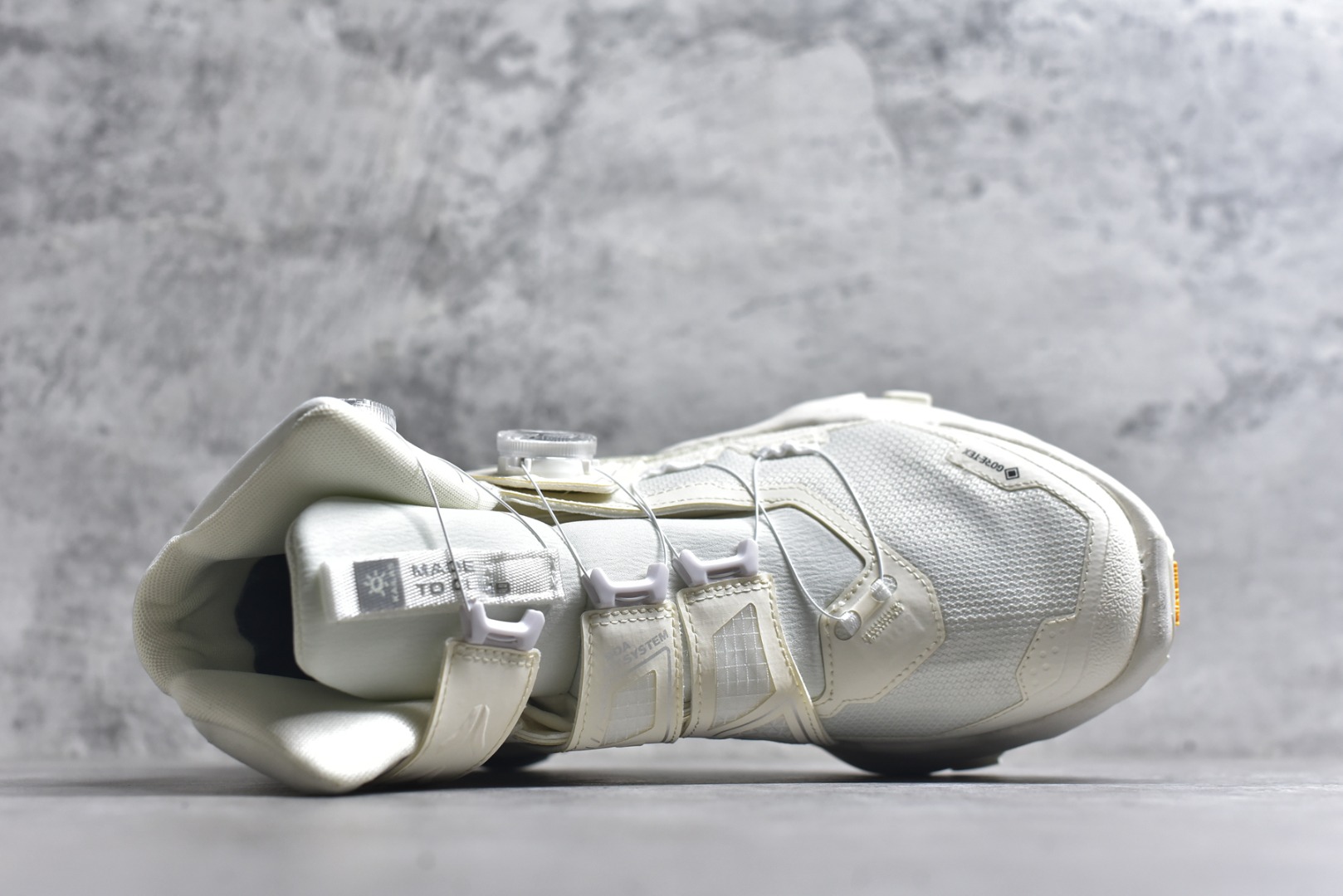 图片[4]-#AILAS凯乐石FUGA EX BOA高帮越野跑山鞋防滑透气弹力户外跑步鞋 透气针织鞋面搭配BOA螺丝系带系统带来舒适便捷的穿着体验较厚的鞋底设计为跑步提供更好的缓震舒适性(前掌及后跟特别加高侧墙，提升侧向稳定效果) 货号： KS2432141 尺码：39-47.5-选品中心