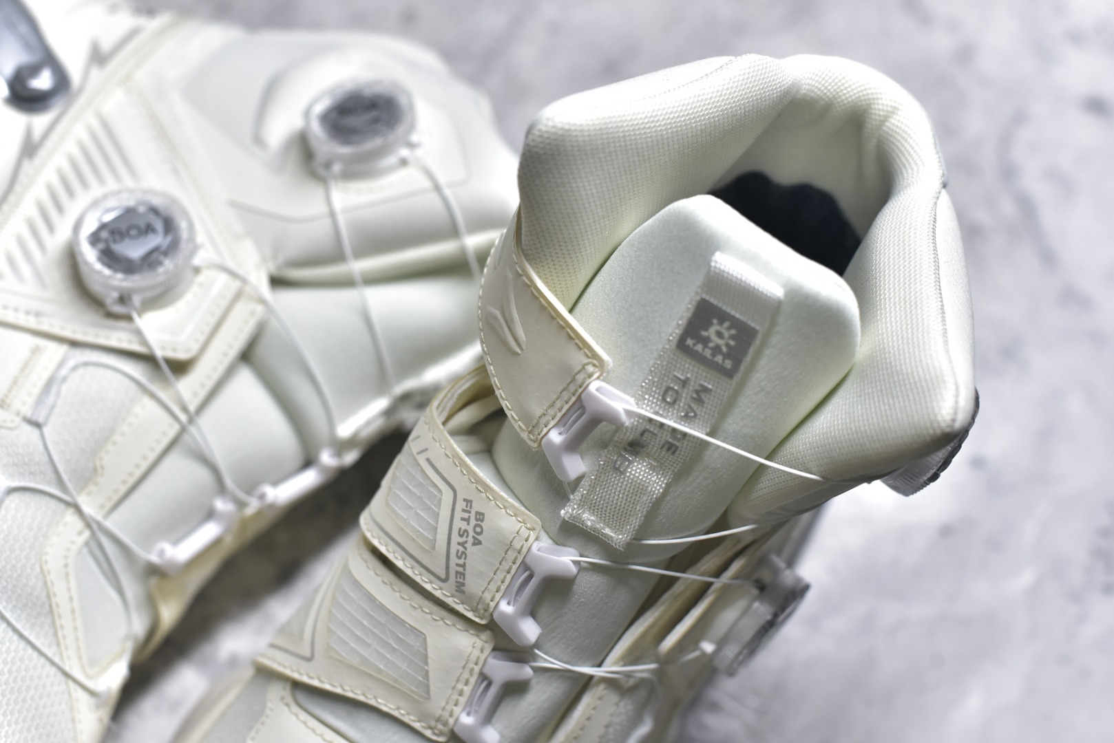 图片[9]-#AILAS凯乐石FUGA EX BOA高帮越野跑山鞋防滑透气弹力户外跑步鞋 透气针织鞋面搭配BOA螺丝系带系统带来舒适便捷的穿着体验较厚的鞋底设计为跑步提供更好的缓震舒适性(前掌及后跟特别加高侧墙，提升侧向稳定效果) 货号： KS2432141 尺码：39-47.5-选品中心