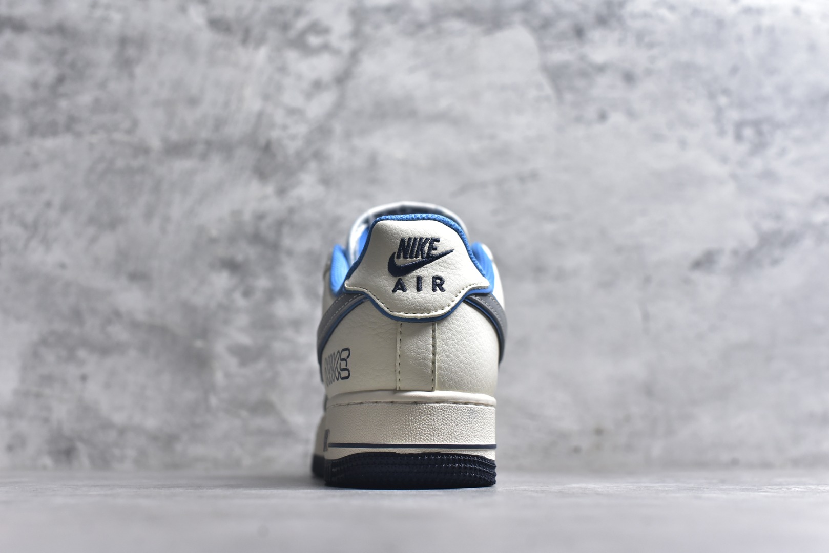 图片[5]-#Nike Air Force 1\’07 Low 米蓝拼接 空军一号低帮休闲板鞋 JP8028-067 #原楦头原纸板 原装鞋盒 定制五金配件 内置全掌气垫 原厂鞋底 尺码：36 36.5 37.5 38 38.5 39 40 40.5 41 42 42.5 43 44 44.5 45 9.D4-选品中心