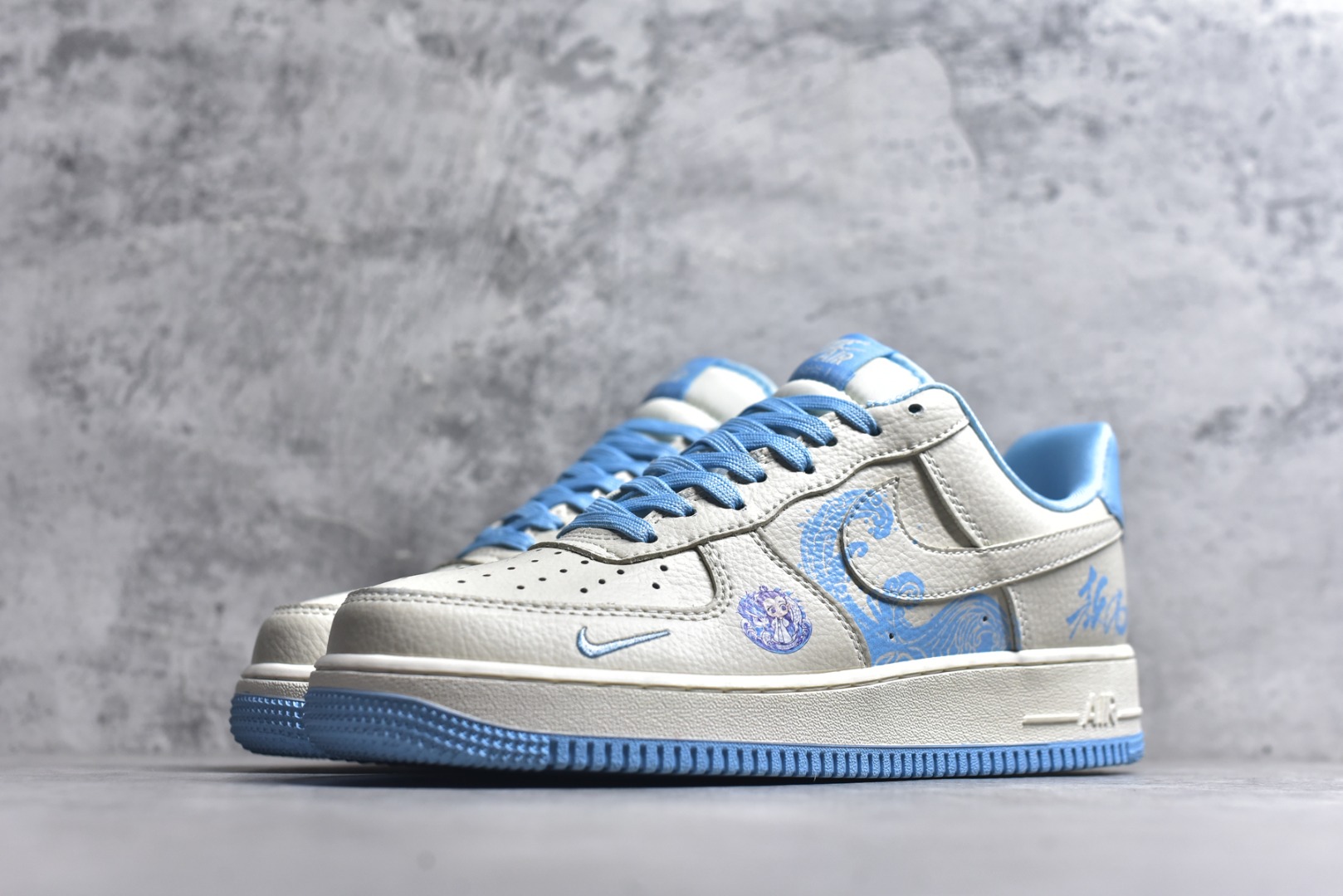 图片[2]-#海外限量发售！公司级NIke Air Force 1 \’07 Low “哪吒联名——灵珠”空军一号 低帮 运动鞋 休闲鞋 折边针车 工艺难度大 原楦头原纸板 原装鞋盒 定制五金配件 内置全掌气垫 原厂鞋底 货号：KK1988-060 尺码：36 36.5 37.5 38 38.5 39 40 40.5 41 42 42.5 43 44 44.5 45-选品中心