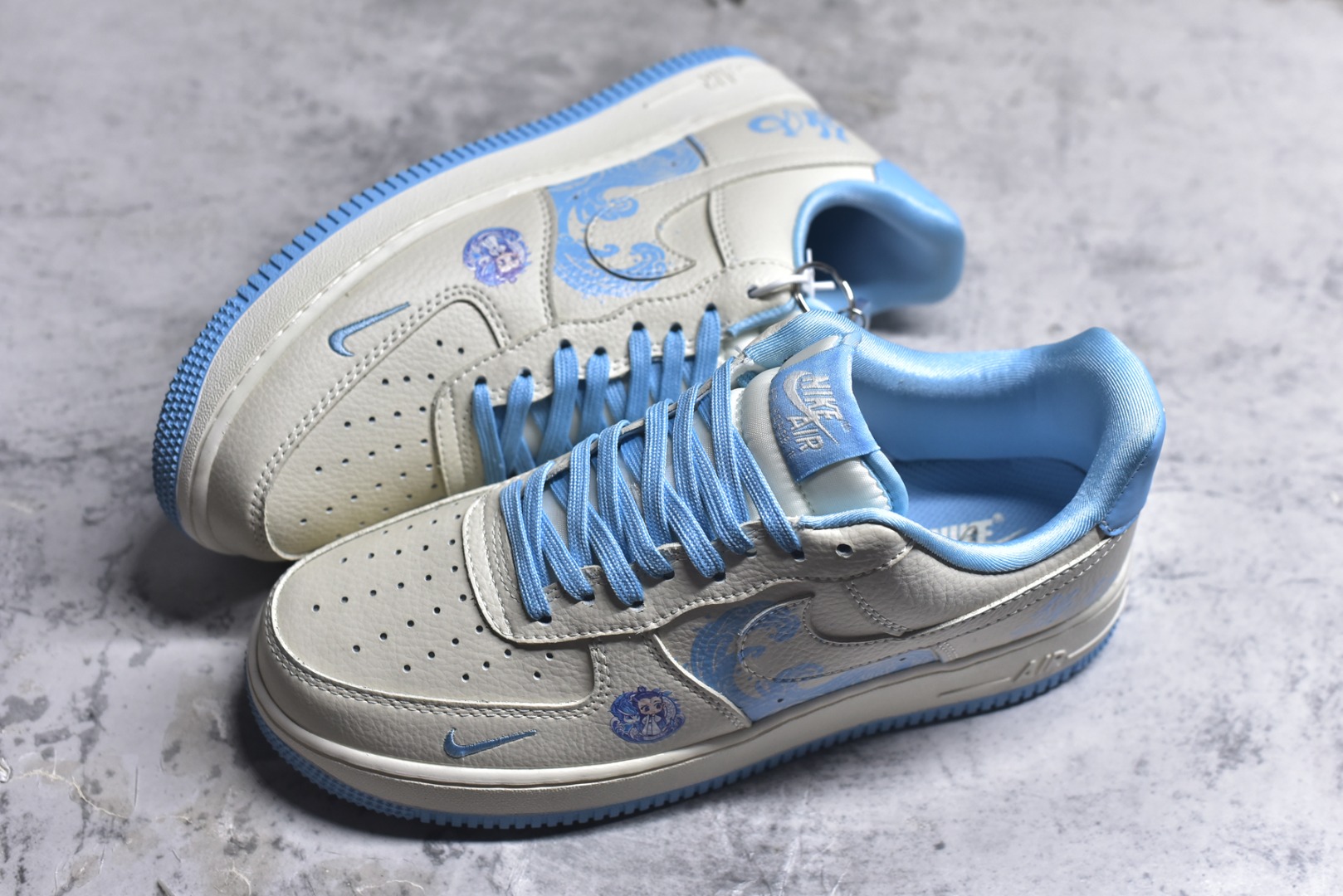 图片[7]-#海外限量发售！公司级NIke Air Force 1 \’07 Low “哪吒联名——灵珠”空军一号 低帮 运动鞋 休闲鞋 折边针车 工艺难度大 原楦头原纸板 原装鞋盒 定制五金配件 内置全掌气垫 原厂鞋底 货号：KK1988-060 尺码：36 36.5 37.5 38 38.5 39 40 40.5 41 42 42.5 43 44 44.5 45-选品中心