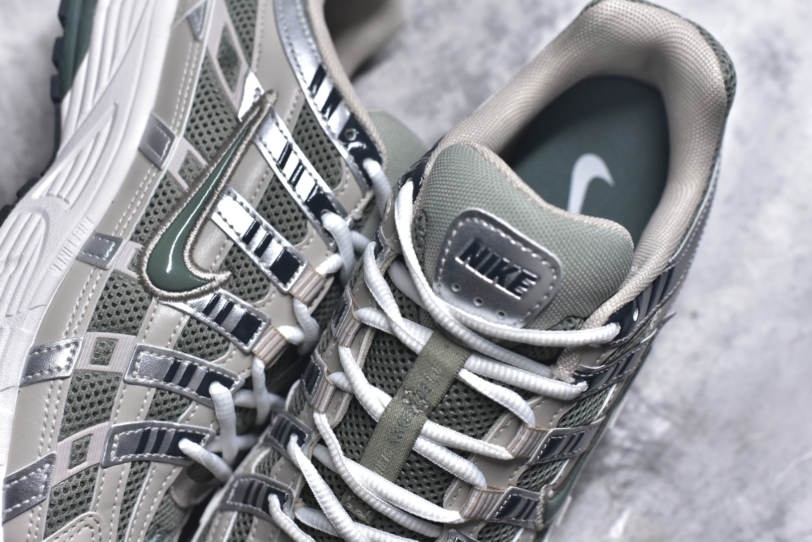 图片[9]-#NK P-6000 系列低帮复古老爹风休闲运动舒适慢跑鞋 CD6404-203 融合 Pegasus 过往运动鞋设计 助力 21 世纪早期跑步运动跃升时尚新高度 采用透气网眼布、运动风格线条和耐穿覆面 兼具吸睛外观和舒适感受 中底泡绵以田径赛道为灵感 打造厚实设计 缔造出众缓震性能 尺码：36 36.5 37.5 38 38.5 39 40 40.5 41 42 42.5 43 44 44.5 45-选品中心