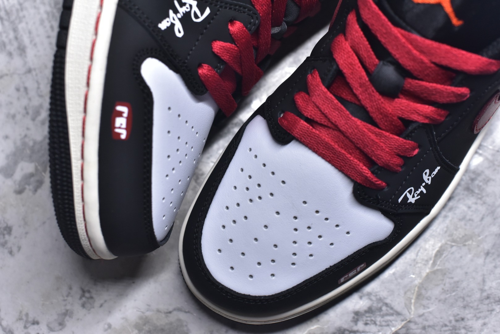 图片[8]-#AJ1低帮 Jordan Air Jordan 1 奔腾不息 马年限定 国风 新中式 清新 休闲 泼墨 减震 低帮 复古篮球鞋 男女同款 货号：553558-040 尺码：36 36.5 37.5 38 38.5 39 40 40.5 41 42 42.5 43 44 44.5 45 46-选品中心