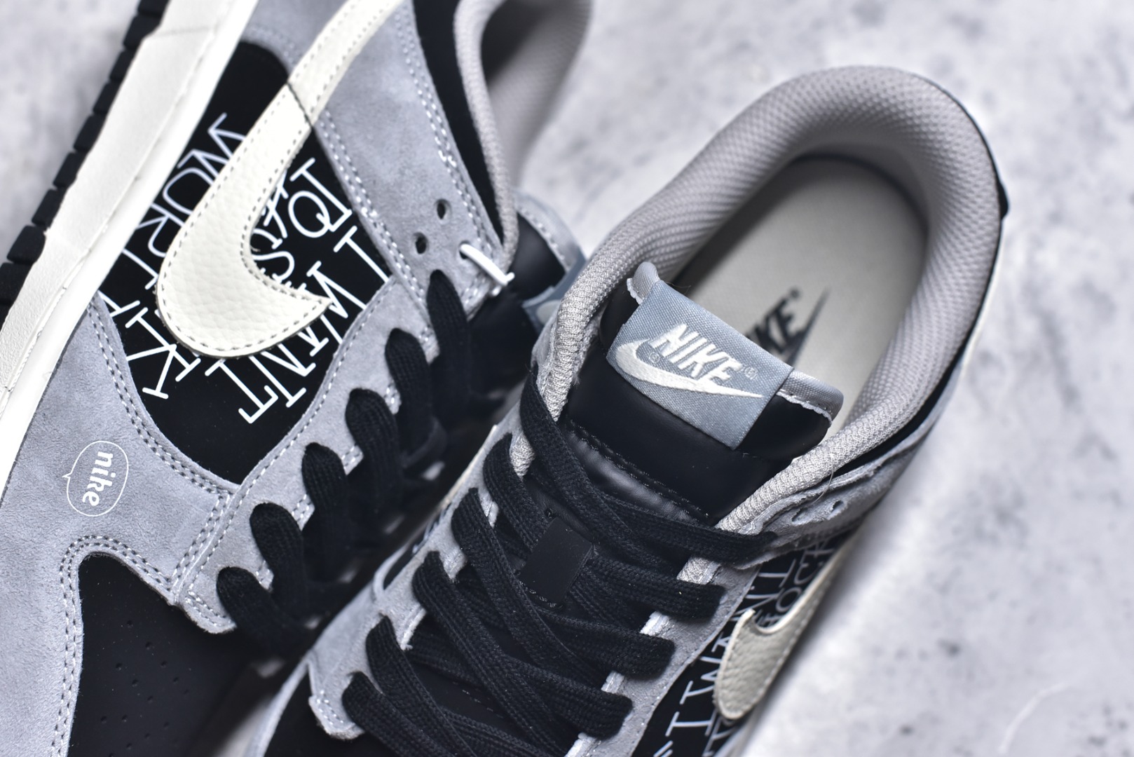 图片[9]-#海外爆款限量发售！Nike SB Dunk Low“ 迪奥联名—米灰黑猪八革” 周年高端定制 低帮休闲板鞋 定制鞋盒 大厂纯原品质出货 超高清洁度 皮料切割干净无任何毛边 细节完美 货号：DN3168-021 尺码：36 36.5 37.5 38 38.5 39 40 40.5 41 42 42.5 43 44 44.5 45-选品中心