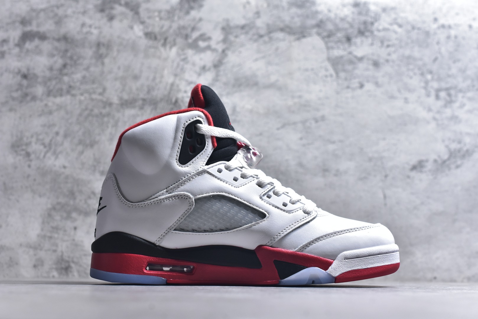 图片[3]-#顶级原版 头层皮 AJ5 乔5 白红 HQ7978-101 男鞋 40 40.5 41 42 42.5 43 44 44.5 45 46 47.5-选品中心