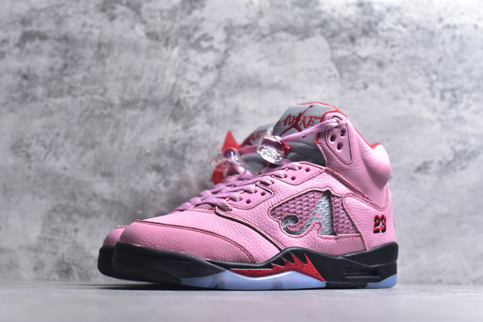 图片[2]-#顶级原版 头层皮 AJ5 乔5 粉色 DV4982-600 男女鞋 36 36.5 37.5 38 38.5 39 40 40.5 41 42 42.5 43 44 44.5 45 46 47.5-选品中心