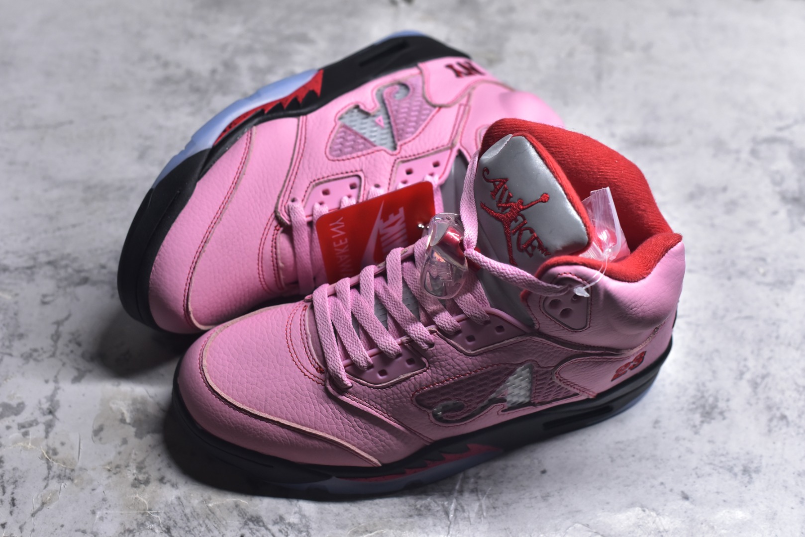 图片[7]-#顶级原版 头层皮 AJ5 乔5 粉色 DV4982-600 男女鞋 36 36.5 37.5 38 38.5 39 40 40.5 41 42 42.5 43 44 44.5 45 46 47.5-选品中心