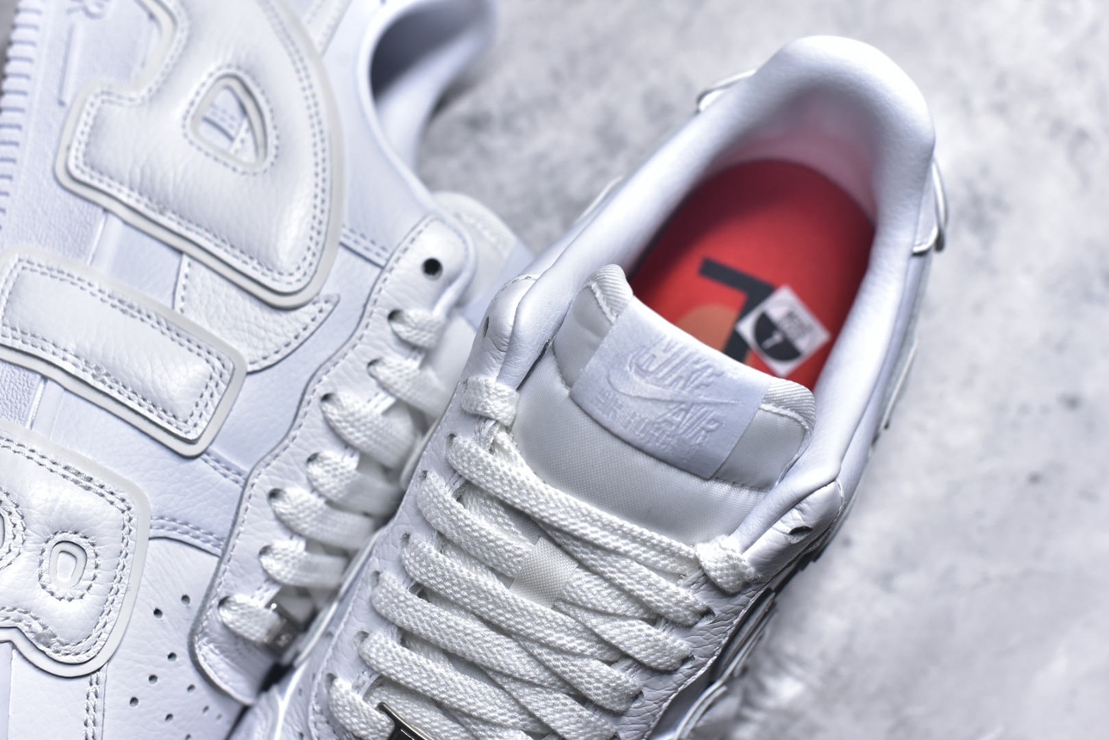 图片[9]-#CPFM x Nike Air Force 1\’07 Low 联名款 空军一号低帮休闲板鞋 FQ7069-100 #大厂出品 原楦原纸板 客供原厂材料开发 极致一眼正品既视感 细节如图所示 尺码：36 36.5 37.5 38 38.5 39 40 40.5 41 42 42.5 43 44 44.5 45 46 47.5-选品中心