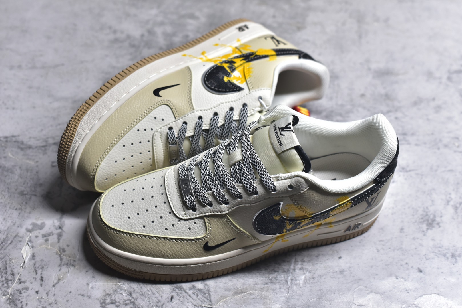 图片[7]-#Nike Air Force 1\’07 Low 联名 骏马奔腾 空军一号低帮休闲板鞋 #原楦头原纸板 原装鞋盒 定制五金配件 内置全掌气垫 原厂鞋底 货号：ZH2598-308 尺码：36 36.5 37.5 38 38.5 39 40 40.5 41 42 42.5 43 44 44.5 45-选品中心