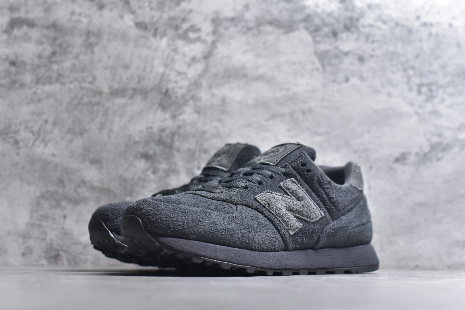 图片[2]-#STONE ISLAND x New Balance NB 574 LEGACY Ghost 复古运动跑步鞋 采用猪巴革组合网织物鞋面材质 全新4层组合独立私模大底 货号：U574BST1 尺码：36 36.5 37.5 38 38.5 39 40 40.5 41.5 42 42.5 43 44 45-选品中心