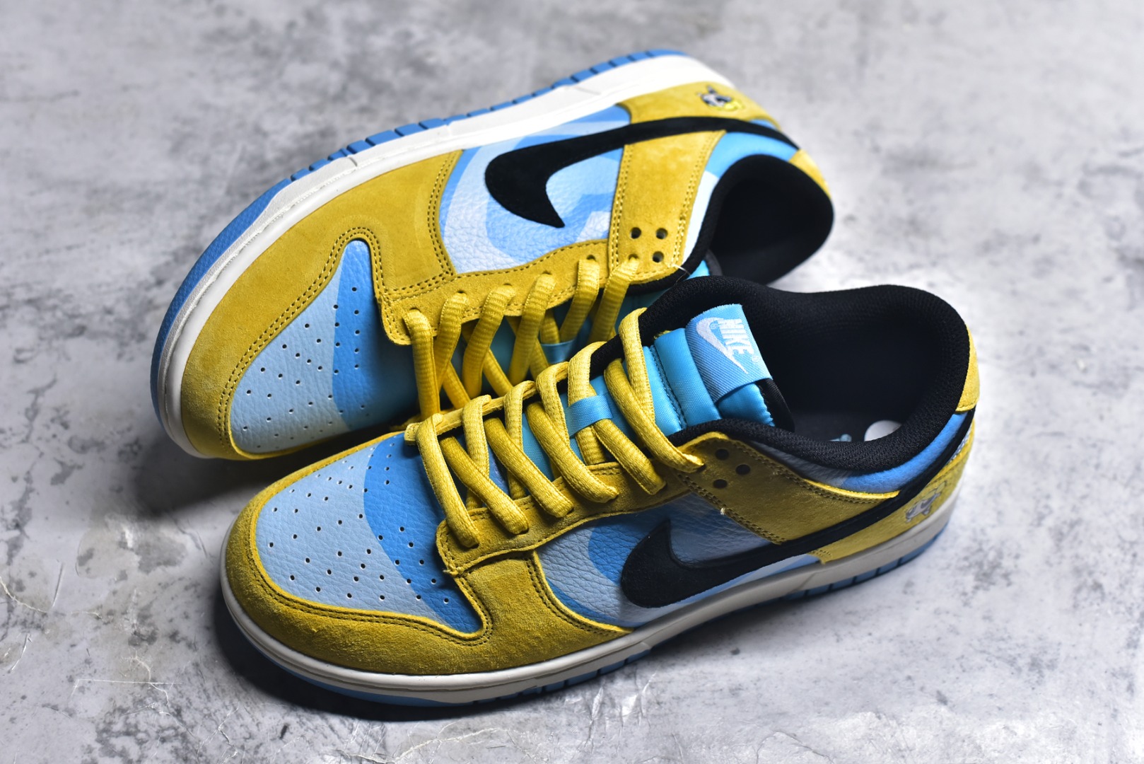 图片[7]-#飞天小女警 Nike Dunk Low 蓝黄 货号：GP5532 061 尺码：36 36.5 37.5 38 38.5 39 40 40.5 41 42 42.5 43 44 44.5 45-选品中心