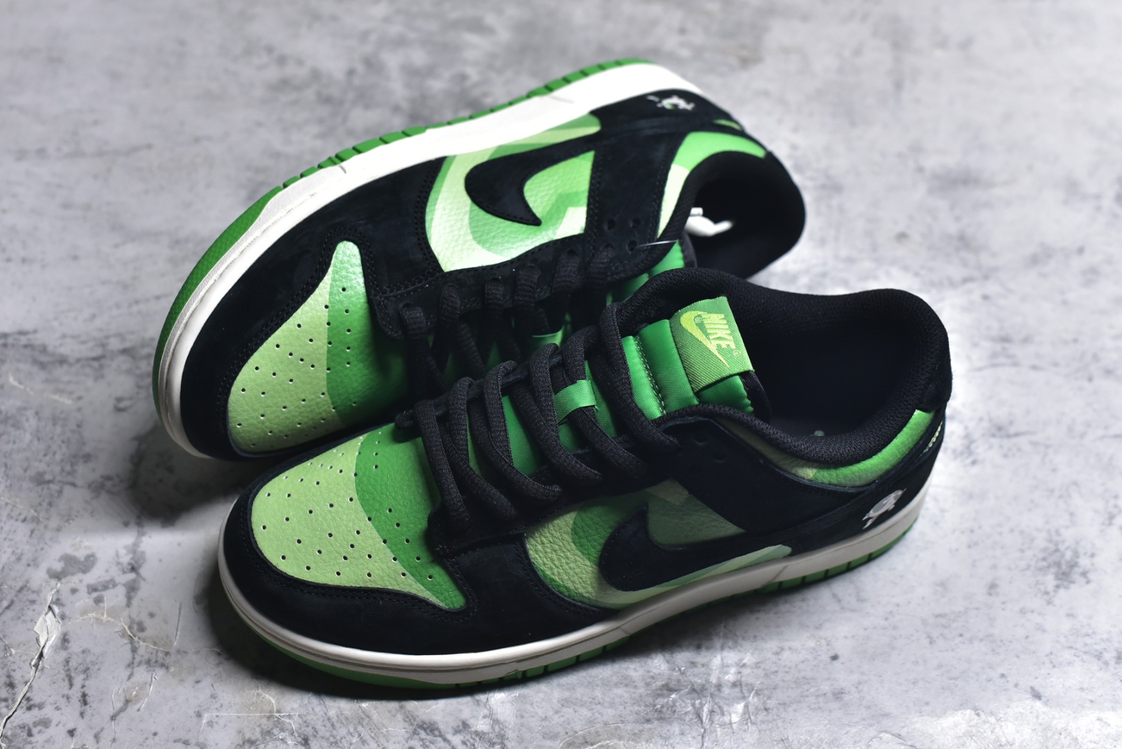 图片[7]-#Nike Dunk Low 联名黑绿 飞天小女警 货号：GP5532 062 尺码：36 36.5 37.5 38 38.5 39 40 40.5 41 42 42.5 43 44 44.5 45-选品中心