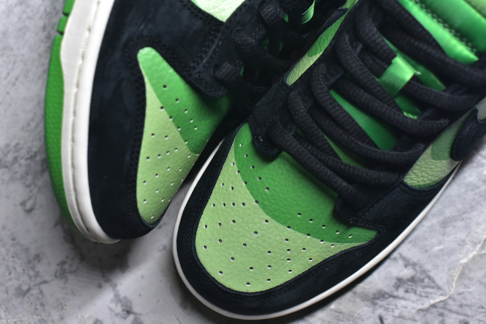 图片[8]-#Nike Dunk Low 联名黑绿 飞天小女警 货号：GP5532 062 尺码：36 36.5 37.5 38 38.5 39 40 40.5 41 42 42.5 43 44 44.5 45-选品中心