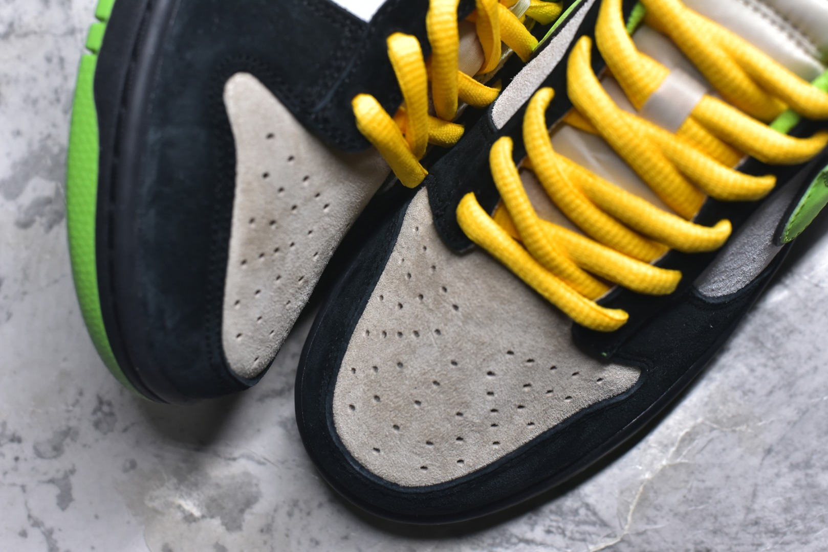 图片[8]-#飞天小女警 Nike Dunk Low 黑绿 货号：GP5532-063 尺码：36 36.5 37.5 38 38.5 39 40 40.5 41 42 42.5 43 44 45-选品中心