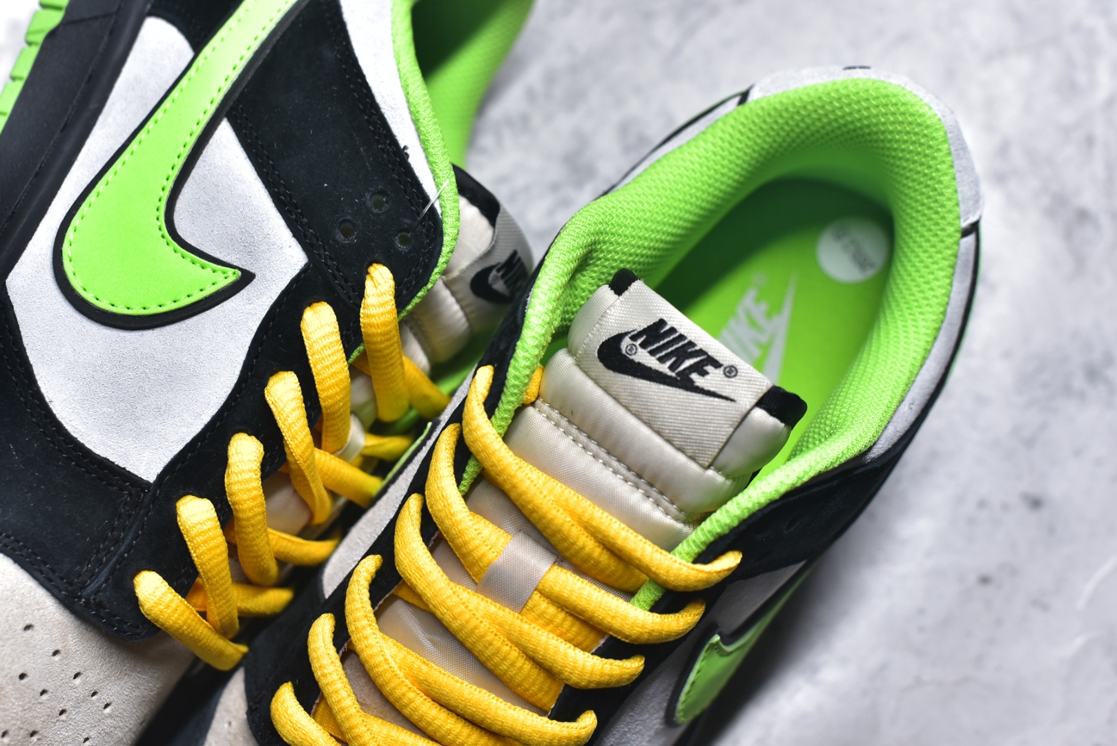 图片[9]-#飞天小女警 Nike Dunk Low 黑绿 货号：GP5532-063 尺码：36 36.5 37.5 38 38.5 39 40 40.5 41 42 42.5 43 44 45-选品中心