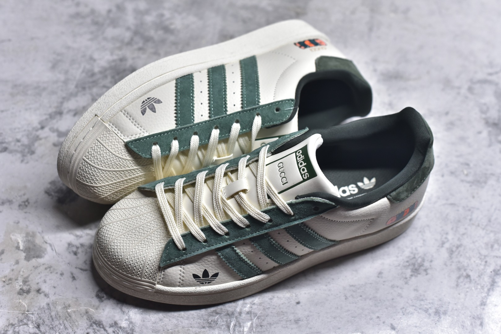 图片[7]-#独家实拍✨adidas team court 古驰联名款 贝壳头 浮夸的日韩版面与鞋底 颜值爆棚 开学季不撞鞋 货号：XS0001 尺码：36 36.5 37 38 38.5 39 40 40.5 41 42 42.5 43 44 45-选品中心